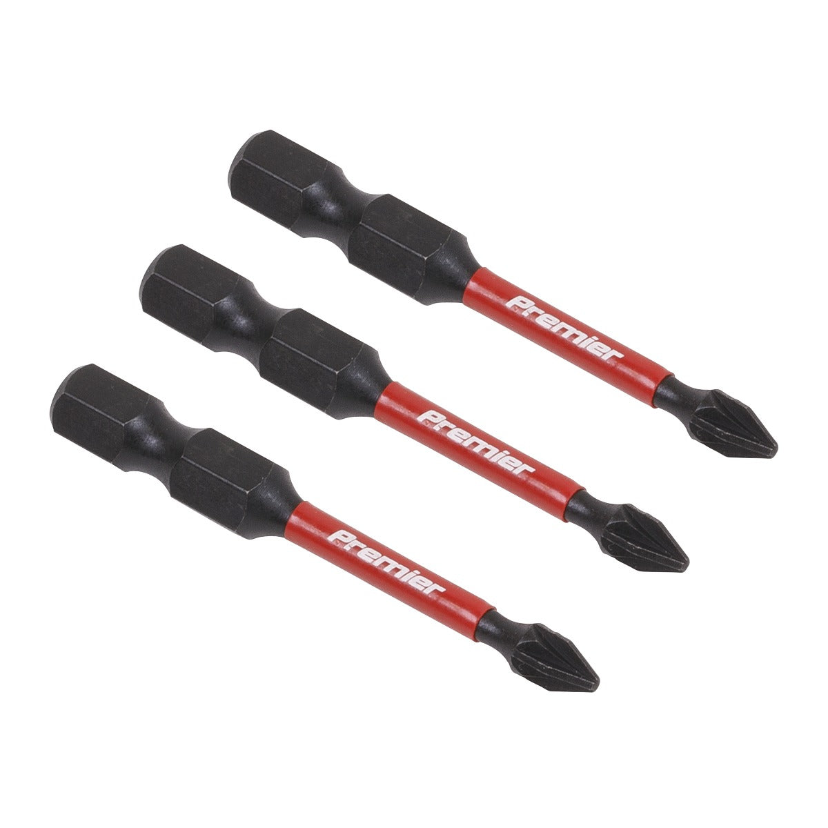 Premier Pozi Impact Power Tool Bits #1 x 50mm 3pc AK8232