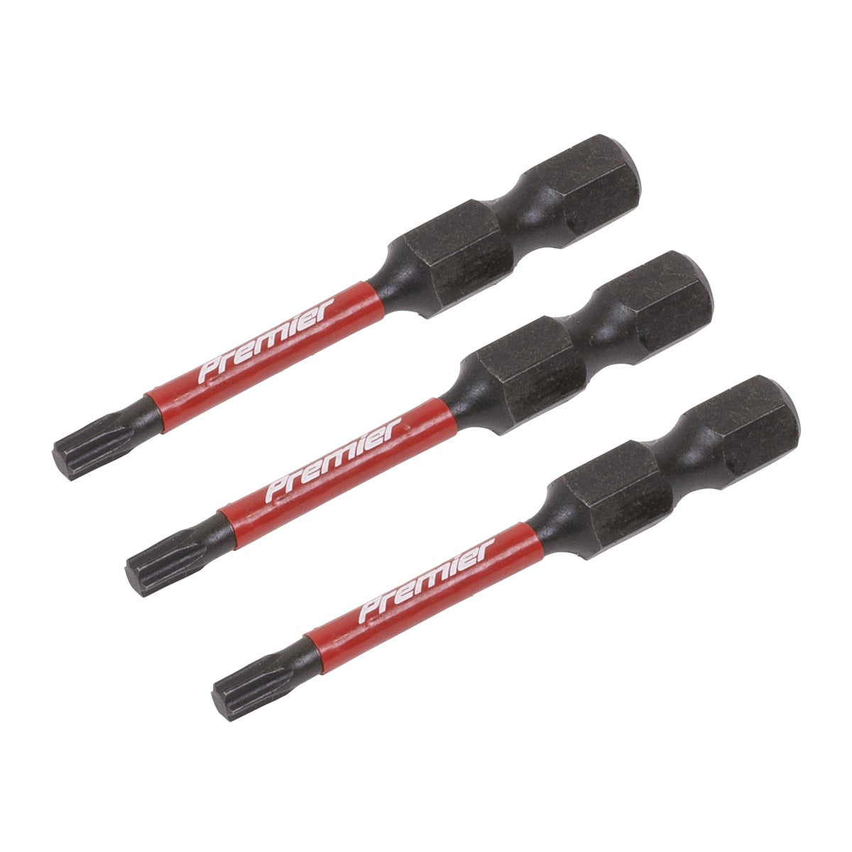 Premier TRX-Star Impact Power Tool Bits T15 x 50mm 3pc AK8241