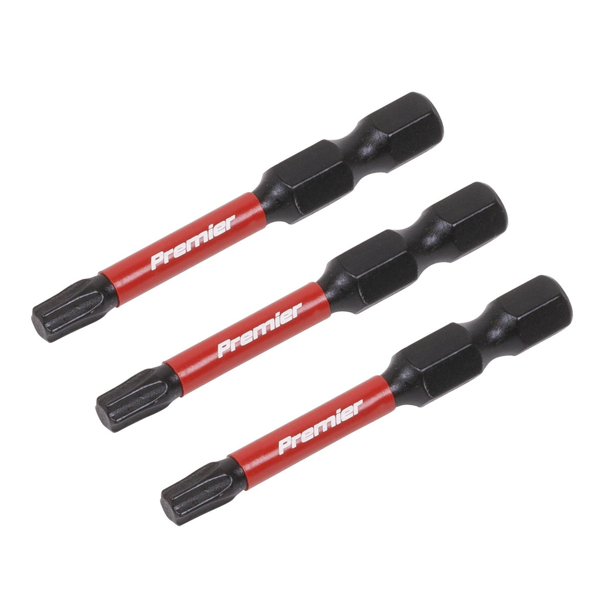 Premier TRX-Star Impact Power Tool Bits T25 x 50mm 3pc AK8243