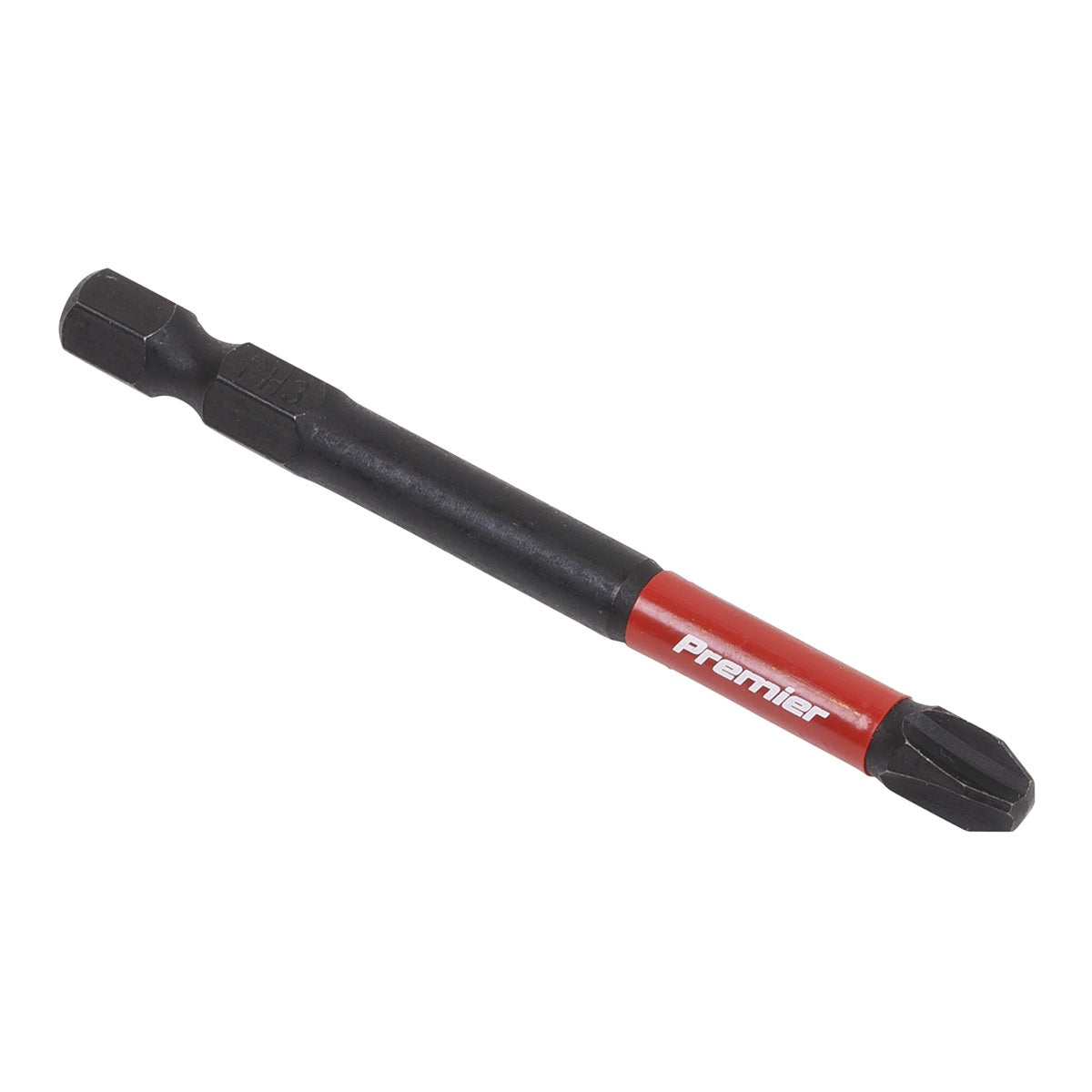 Premier Phillips Impact Power Tool Bits #3 x 75mm 3pc AK8256
