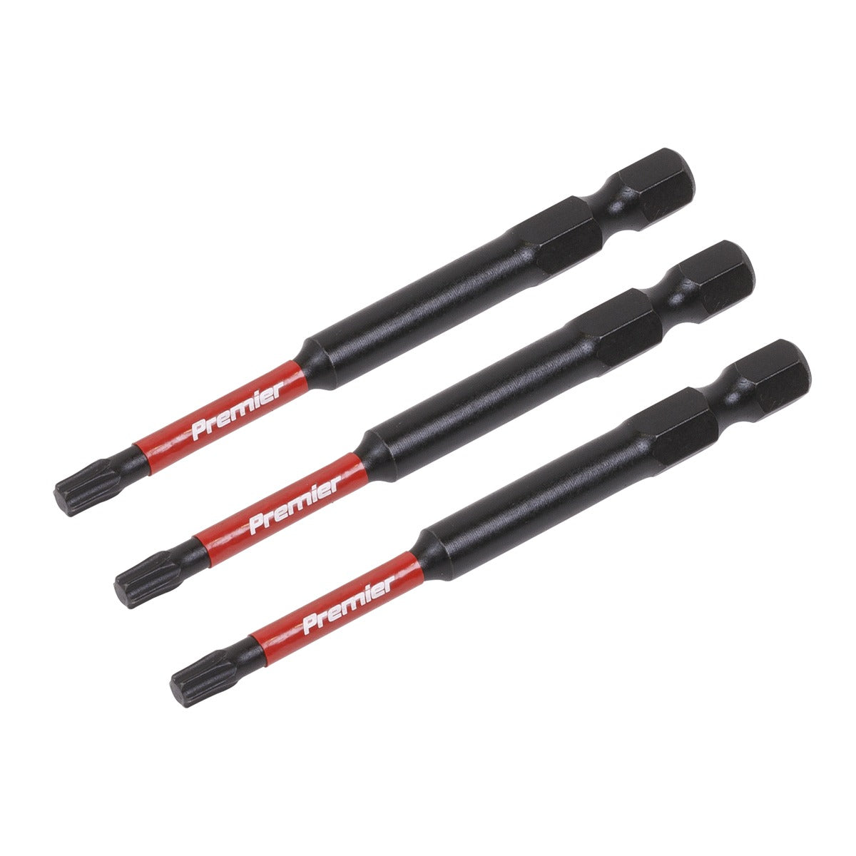 Premier TRX-Star Impact Power Tool Bits T20 x 75mm 3pc AK8267