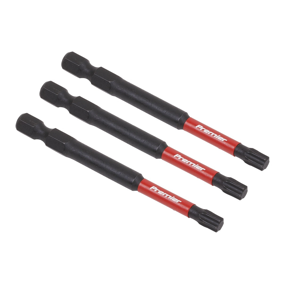 Premier TRX-Star Impact Power Tool Bits T27 x 75mm 3pc AK8269
