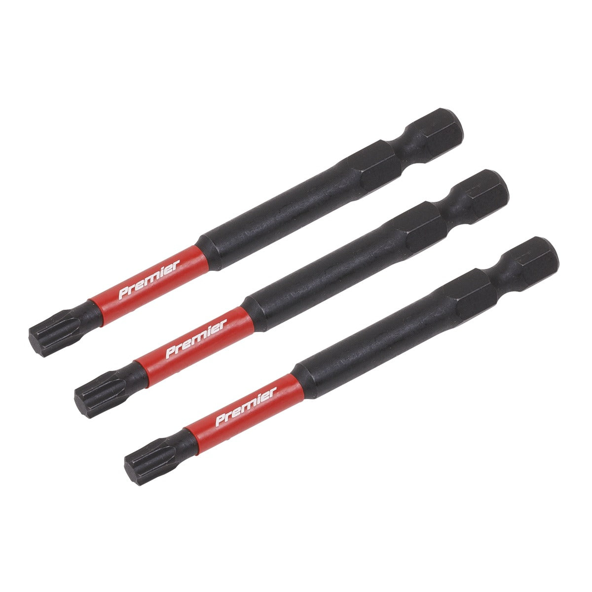 Premier TRX-Star Impact Power Tool Bits T27 x 75mm 3pc AK8269