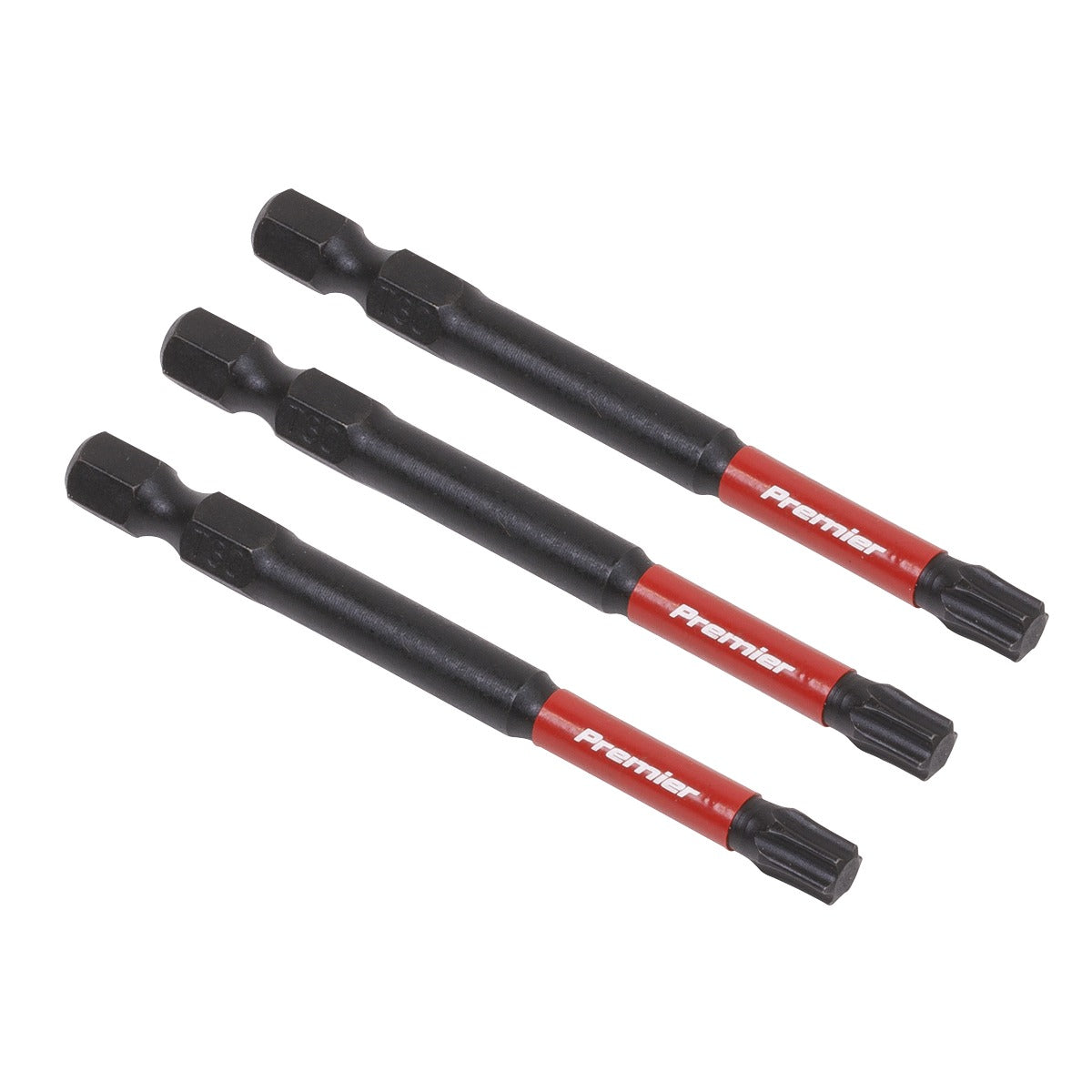 Premier TRX-Star Impact Power Tool Bits T30 x 75mm 3pc AK8270