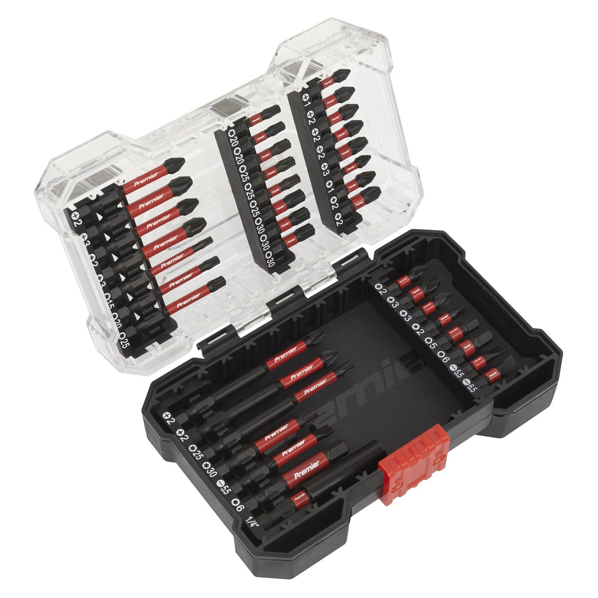 Premier Impact Grade Power Tool Bit Set 38pc AK8282