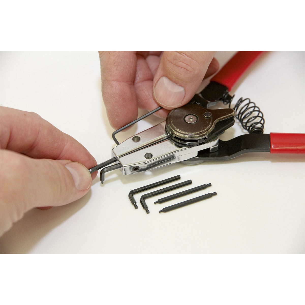 Premier Quick Change Circlip Pliers Set Internal/External AK8453