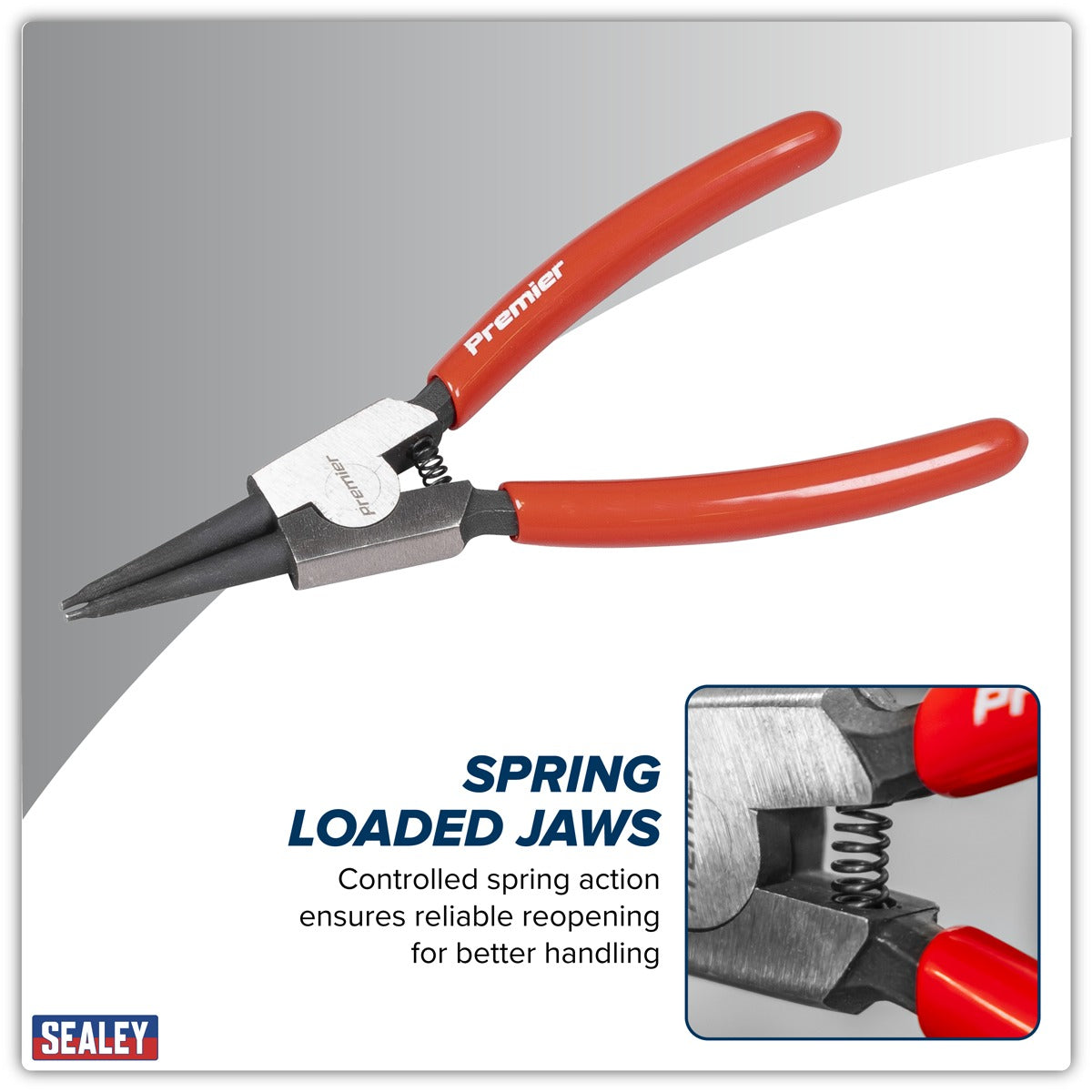 Premier Circlip Pliers External Straight Nose 140mm AK84532