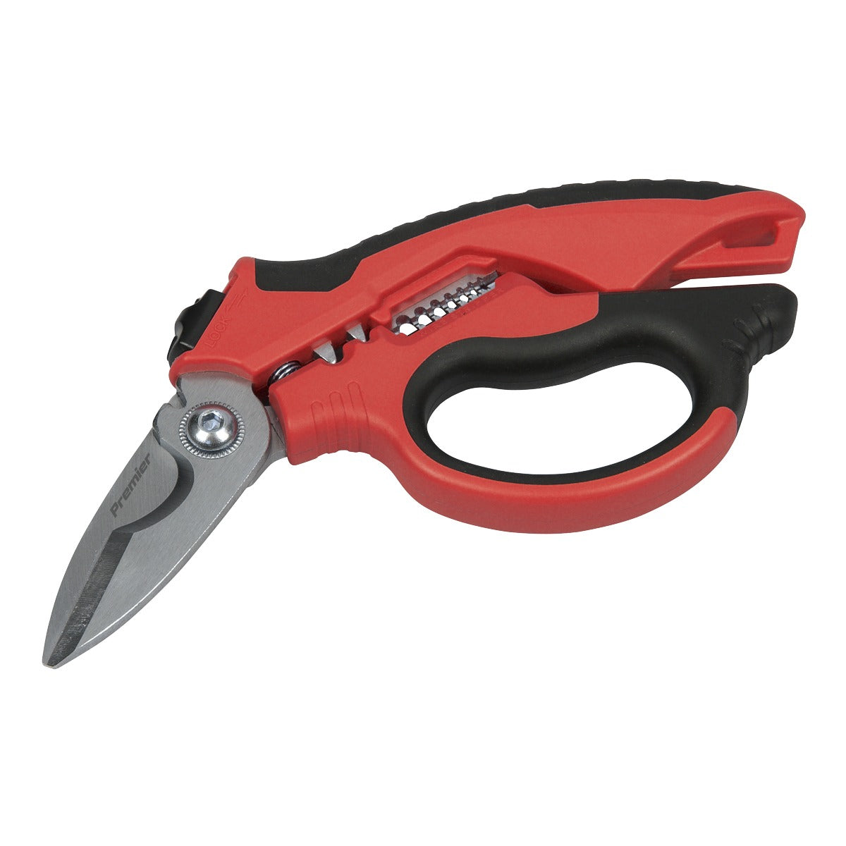 Premier Heavy-Duty Electrician's Angled Shears 200mm 3-In-1 AK8527
