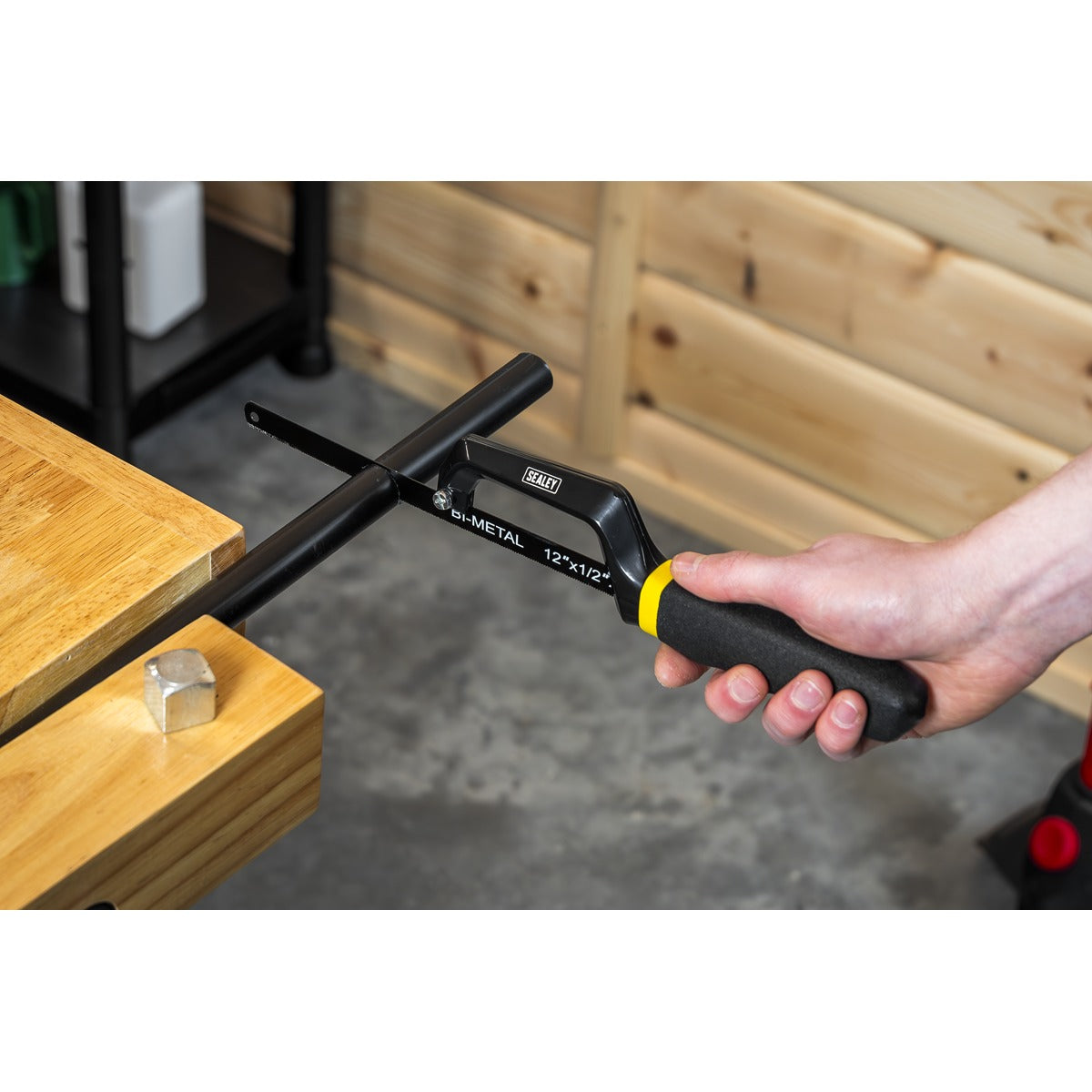 Premier Mini Hacksaw with Bi-Metal Blade AK8695