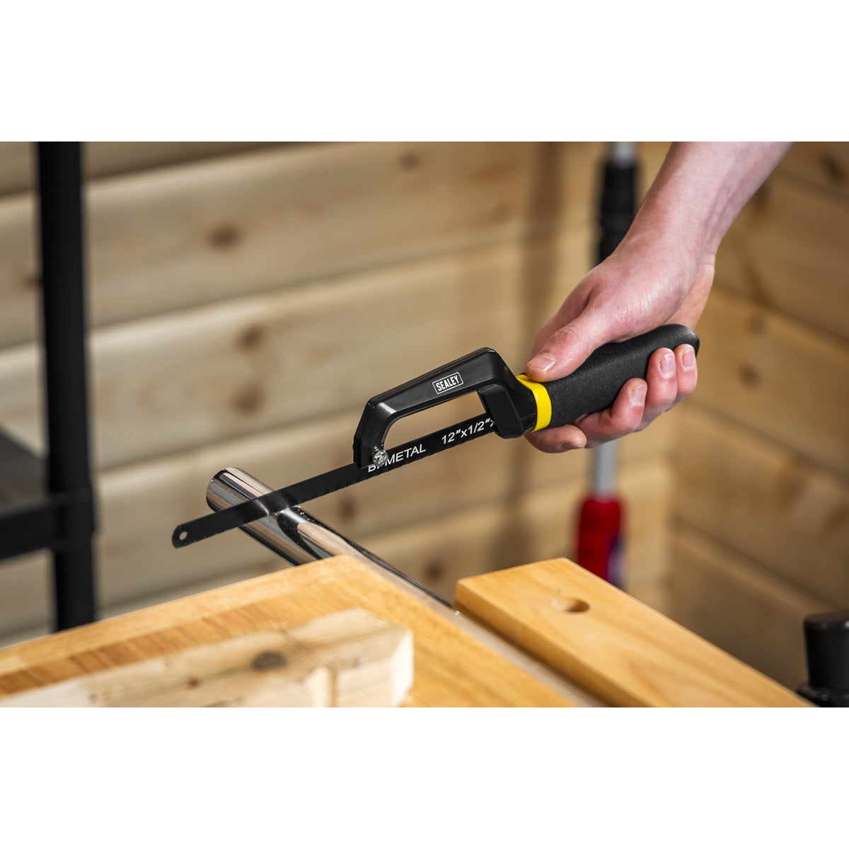 Premier Mini Hacksaw with Bi-Metal Blade AK8695