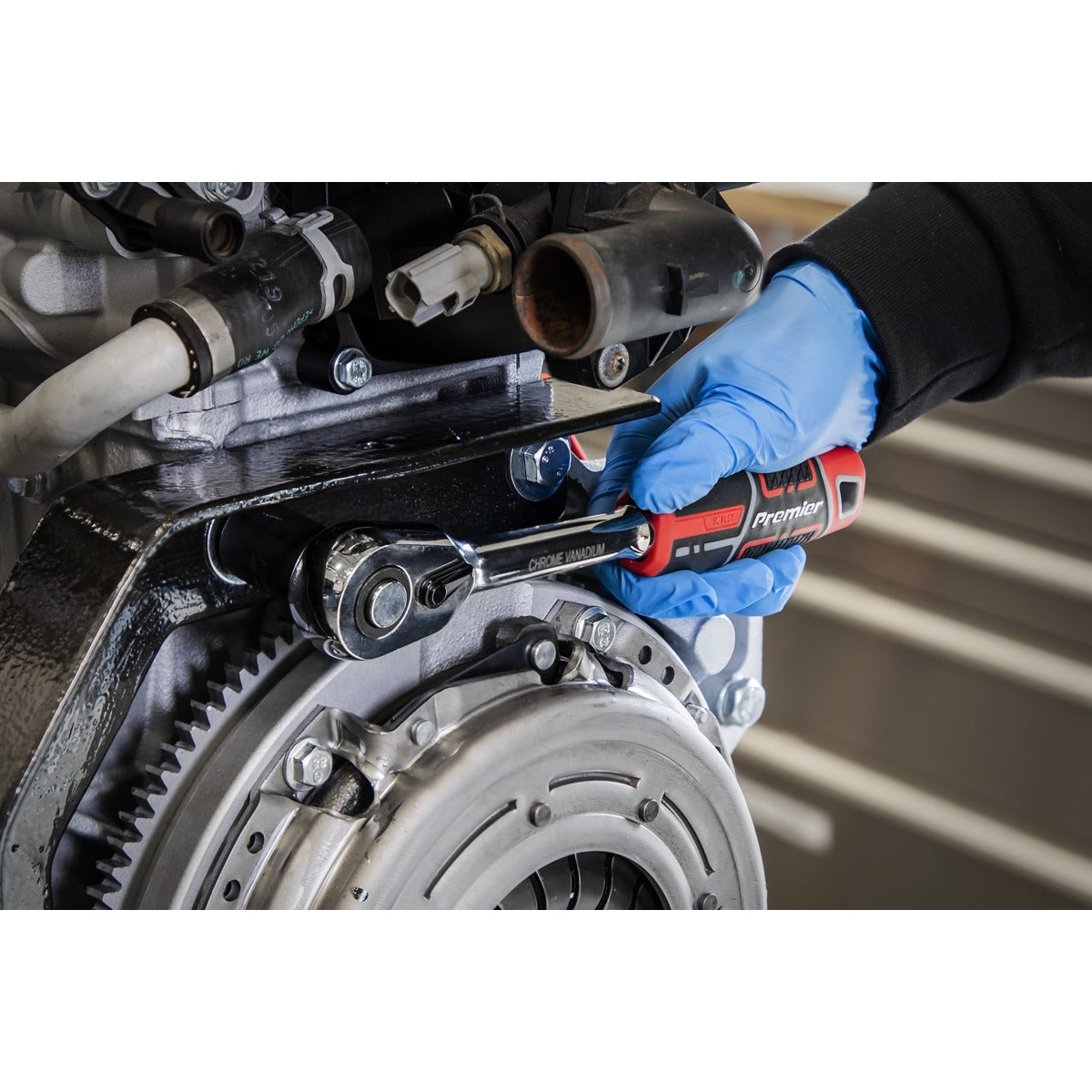 Premier Ratchet Wrench with Flip Reverse 1/2"Sq Drive AK8936