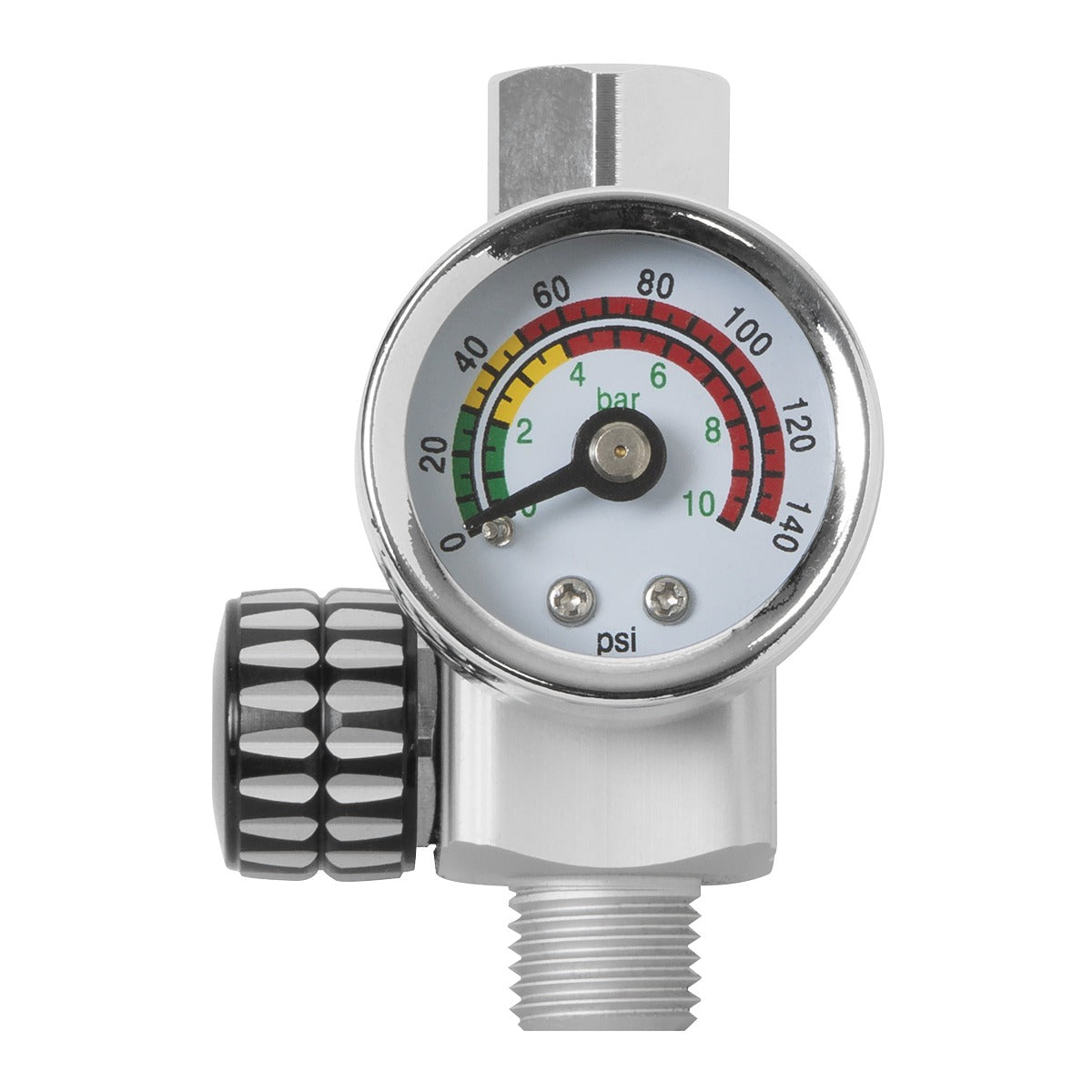 Premier On-Gun Air Pressure Regulator/Gauge AR01