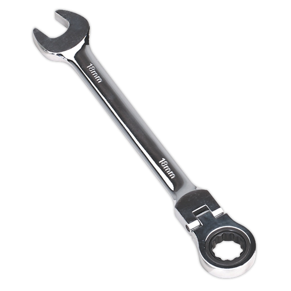 Premier Flexi-Head Ratchet Combination Spanner 18mm FHRCW18
