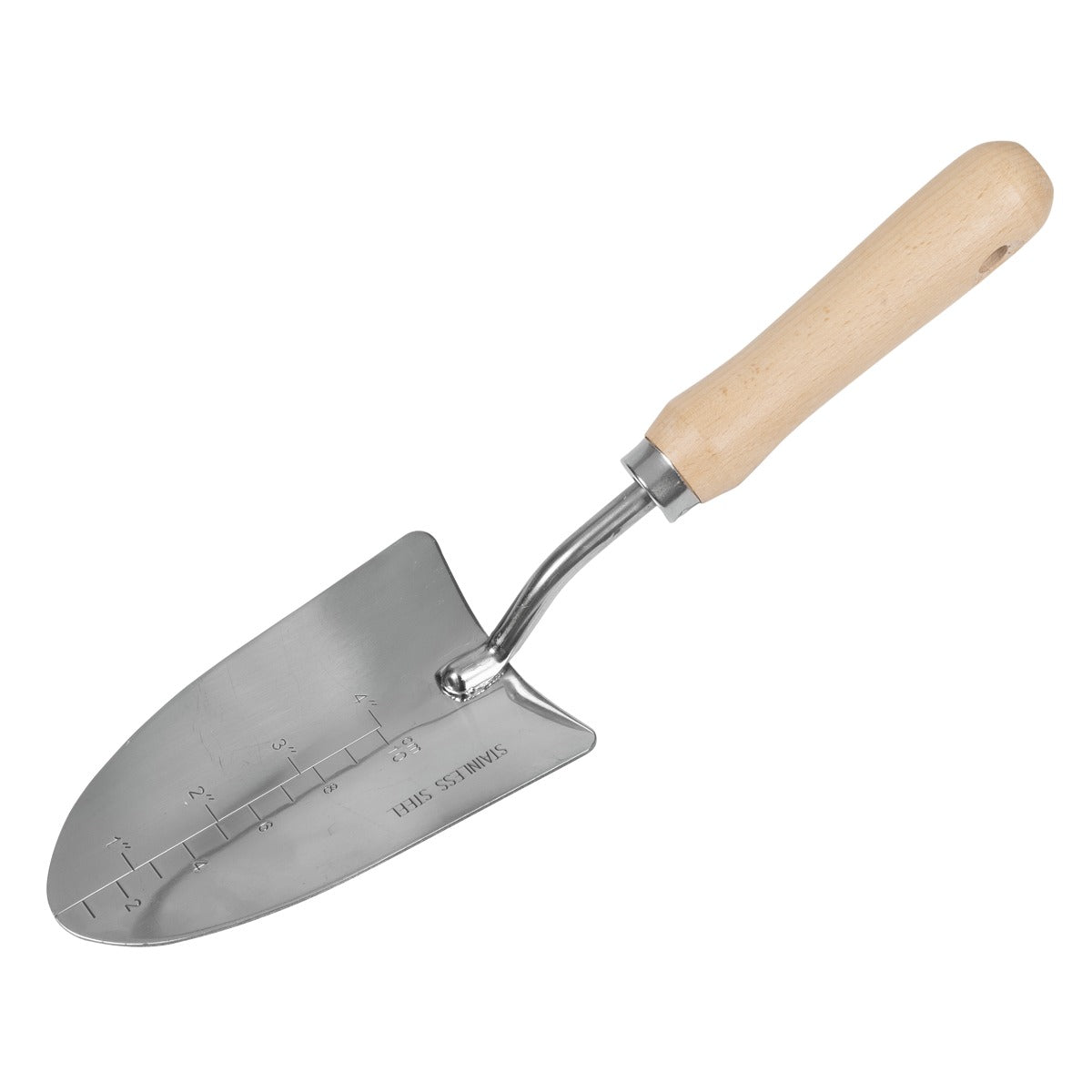 Premier Hand Trowel Hand Trowel with Ash Handle & Stainless Steel Blade GTWH003