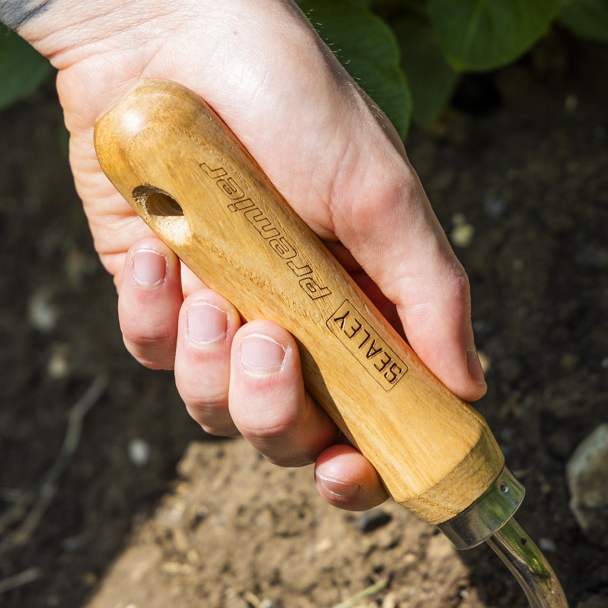 Premier Garden Hand Fork with Ash Handle & Stainless Steel Tines GTWH007