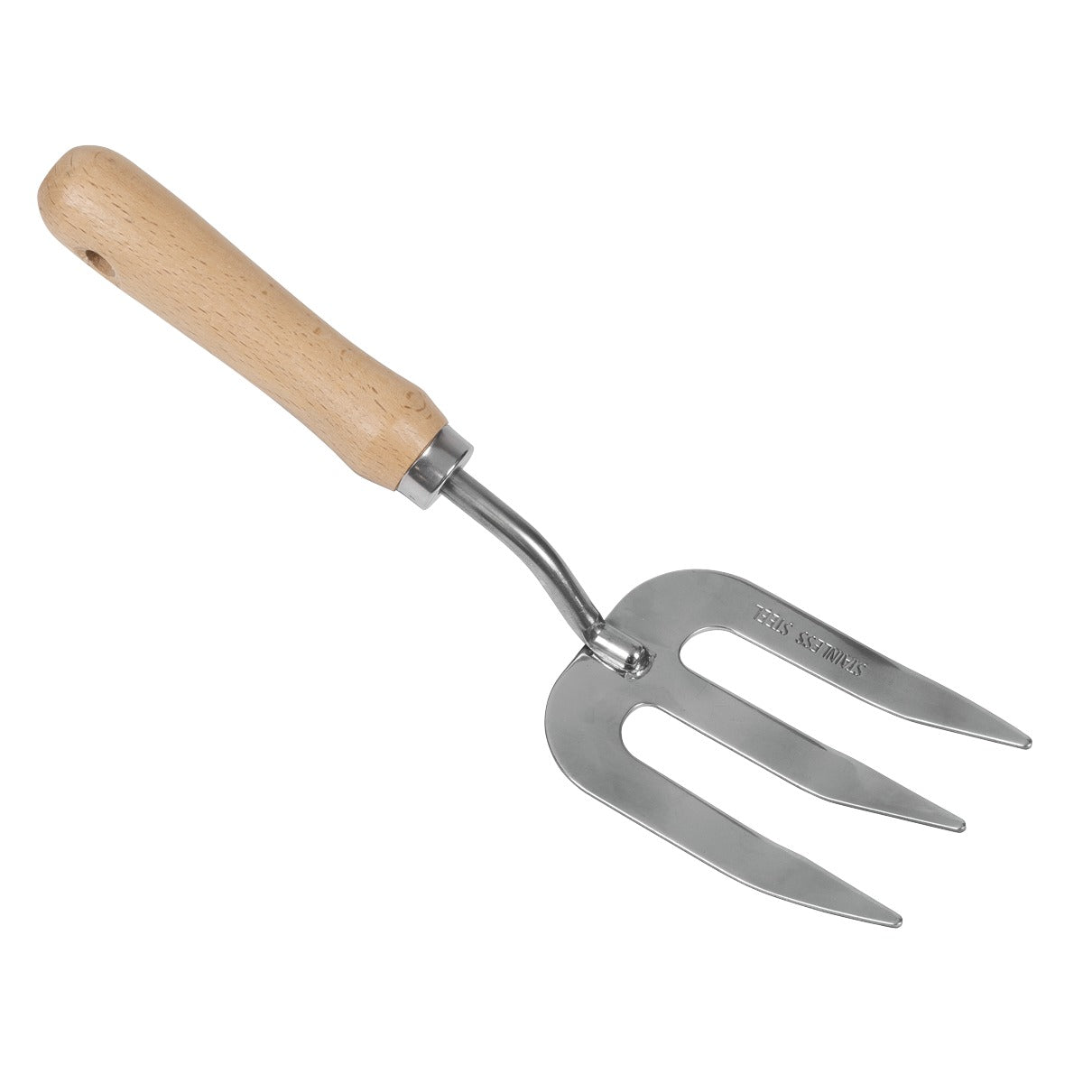 Premier Garden Hand Fork with Ash Handle & Stainless Steel Tines GTWH007