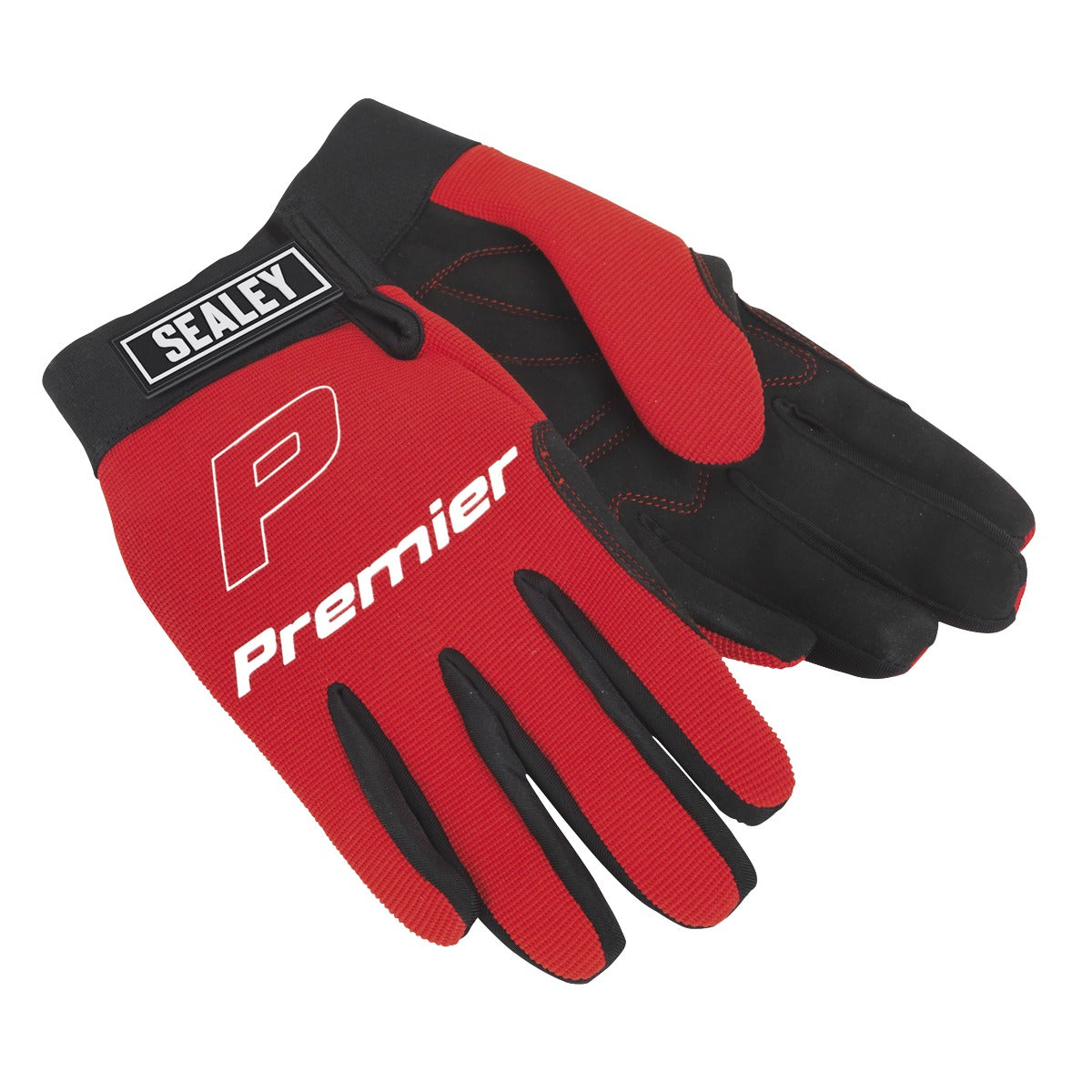 Premier Mechanic's Gloves Padded Palm - Large Pair MG796L