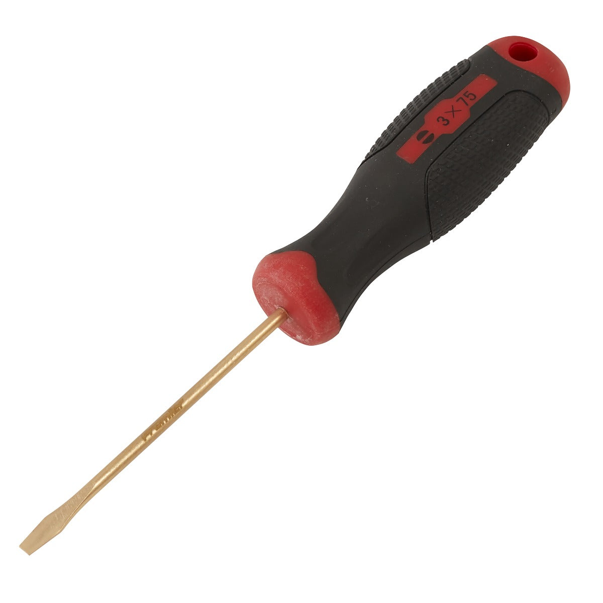 Premier Screwdriver Slotted 3 x 75mm - Non-Sparking NS092