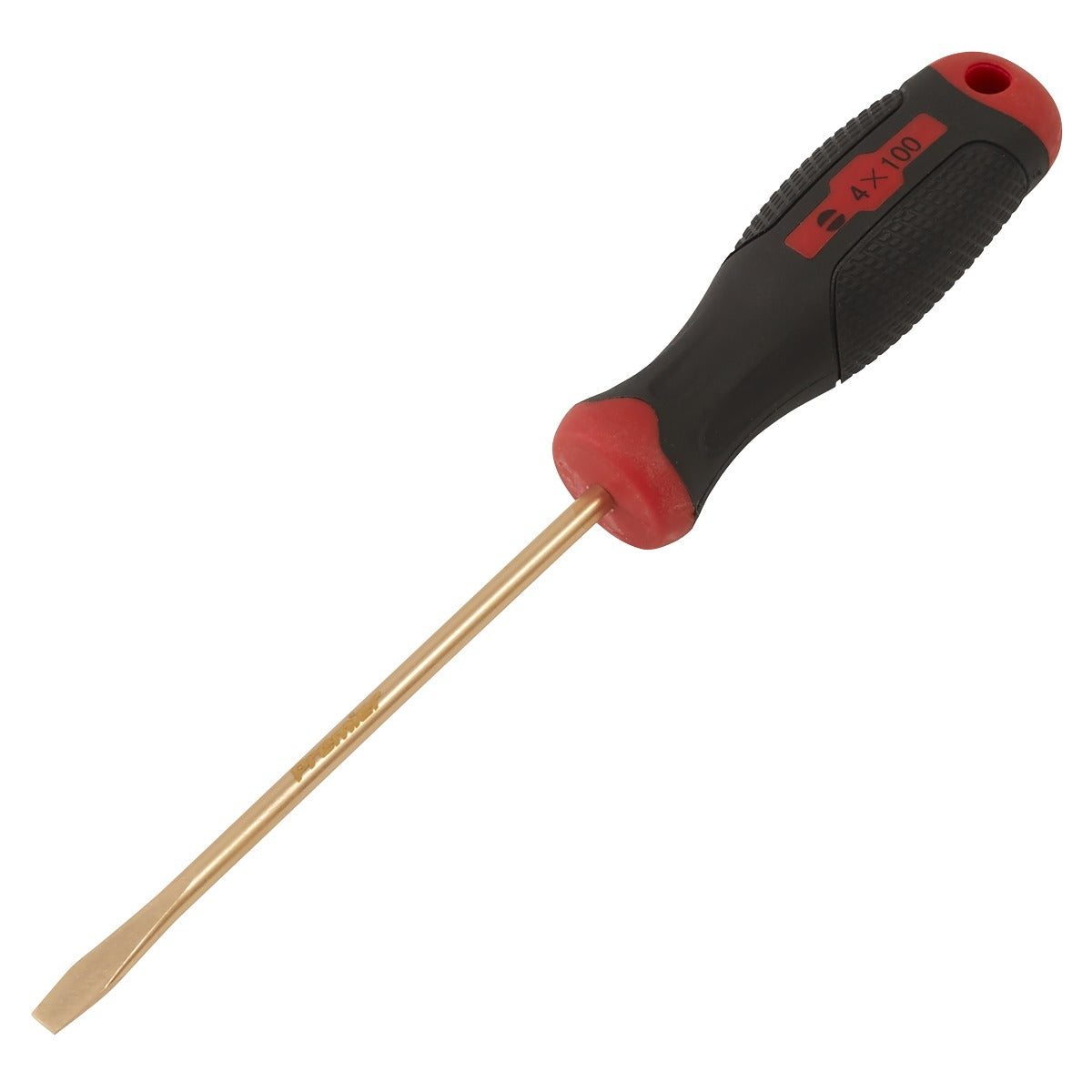 Premier Screwdriver Slotted 4 x 100mm - Non-Sparking NS093