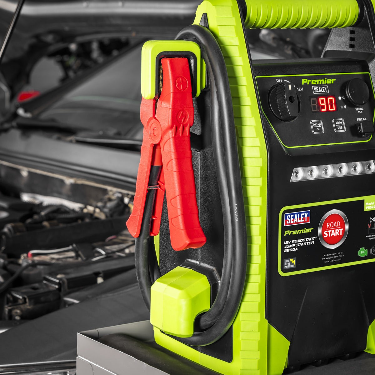 Premier 12V RoadStart Jump Starter 2200 Peak Amps PRS2200