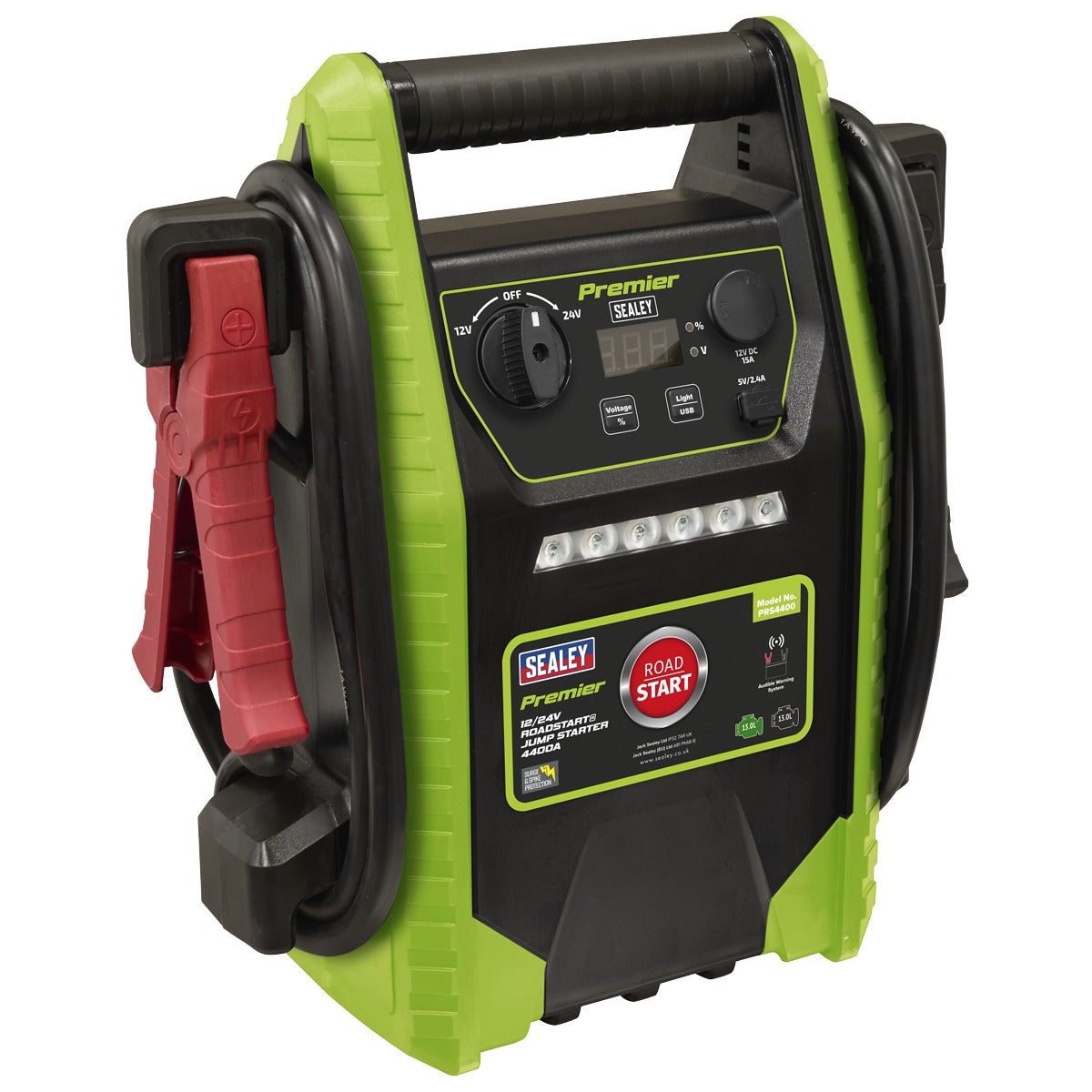 Premier 12/24V RoadStart Jump Starter 4400A Peak Amps PRS4400