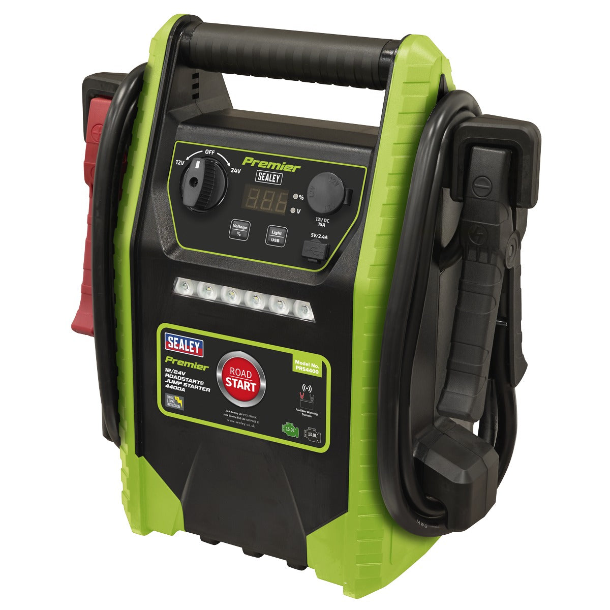 Premier 12/24V RoadStart Jump Starter 4400A Peak Amps PRS4400