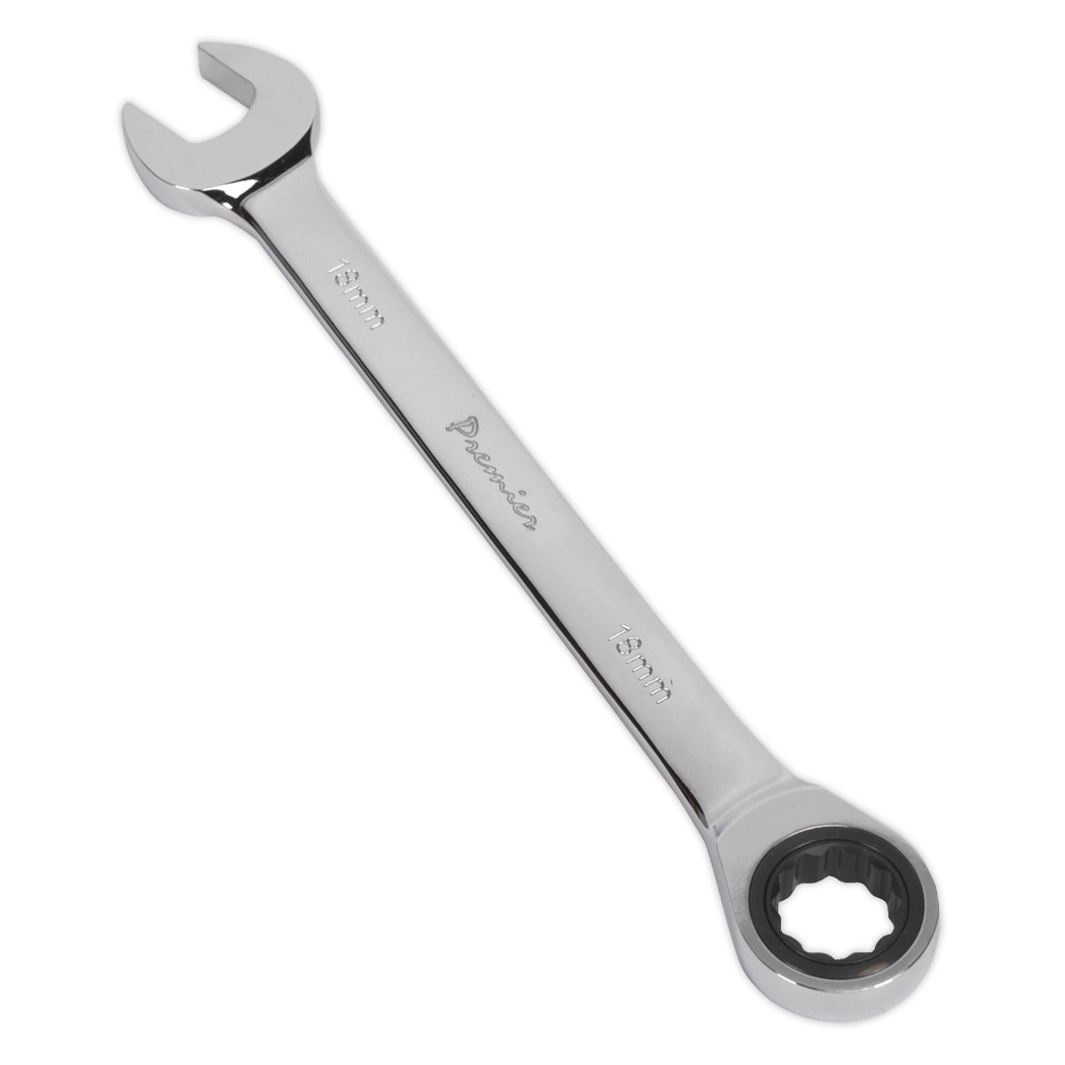 Premier Combination Ratchet Spanner 18mm RCW18