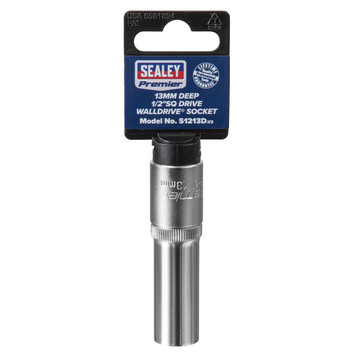 Premier Deep Socket 1/2"Sq Drive 13mm S1213D