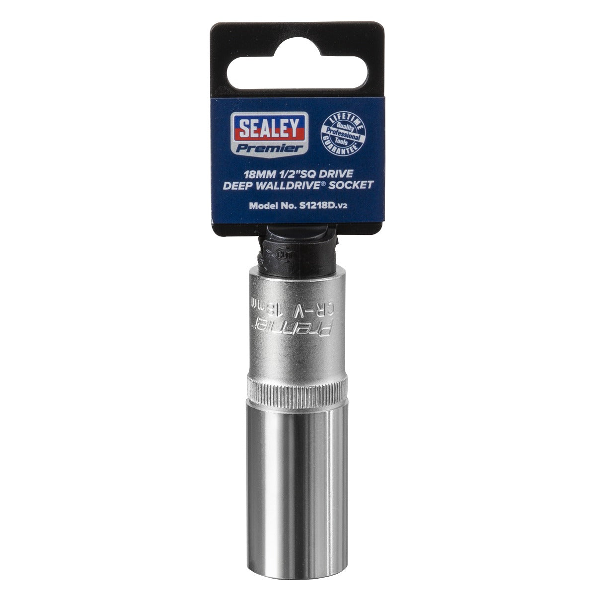 Premier Deep Socket 1/2"Sq Drive 18mm S1218D