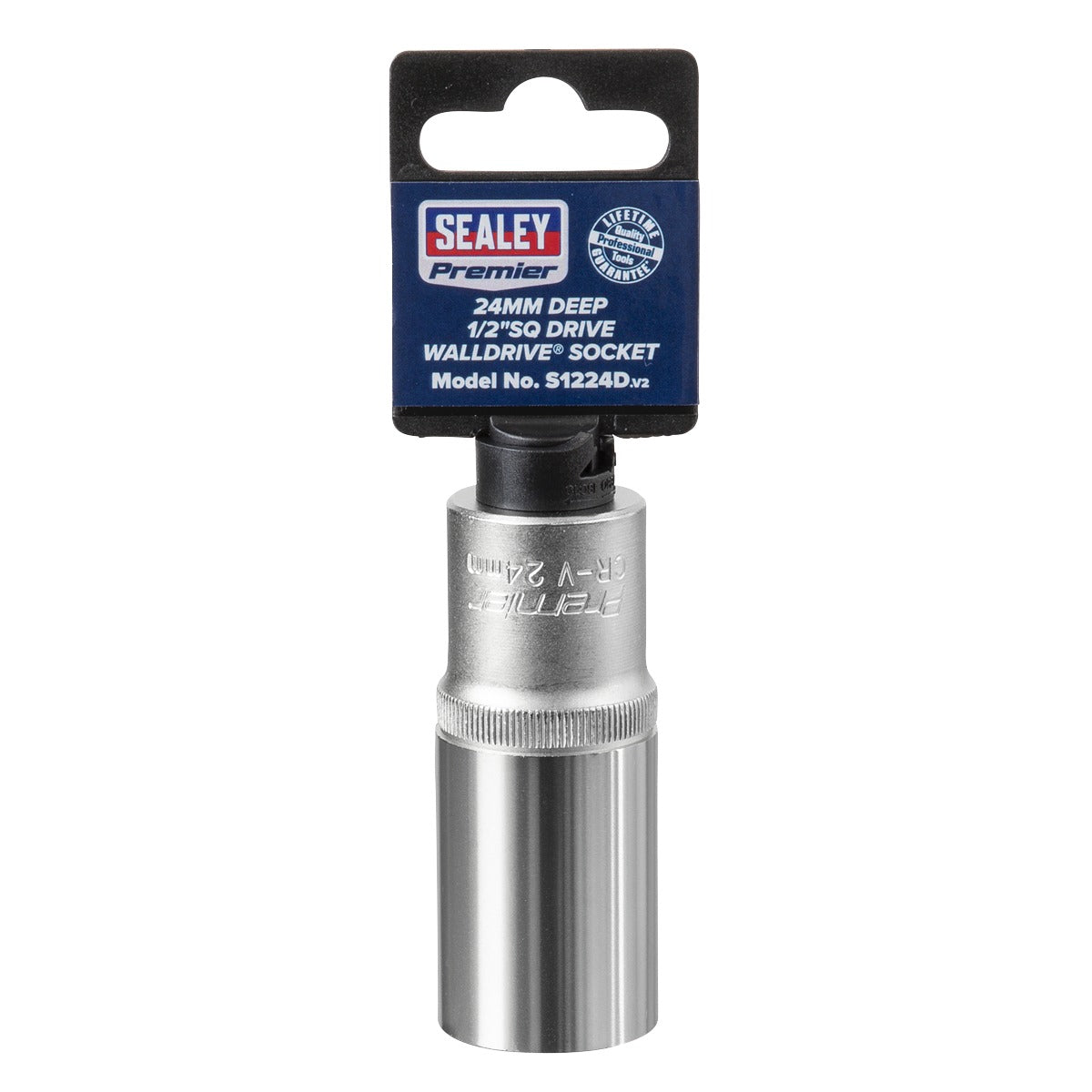 Premier Deep Socket 1/2"Sq Drive 24mm S1224D