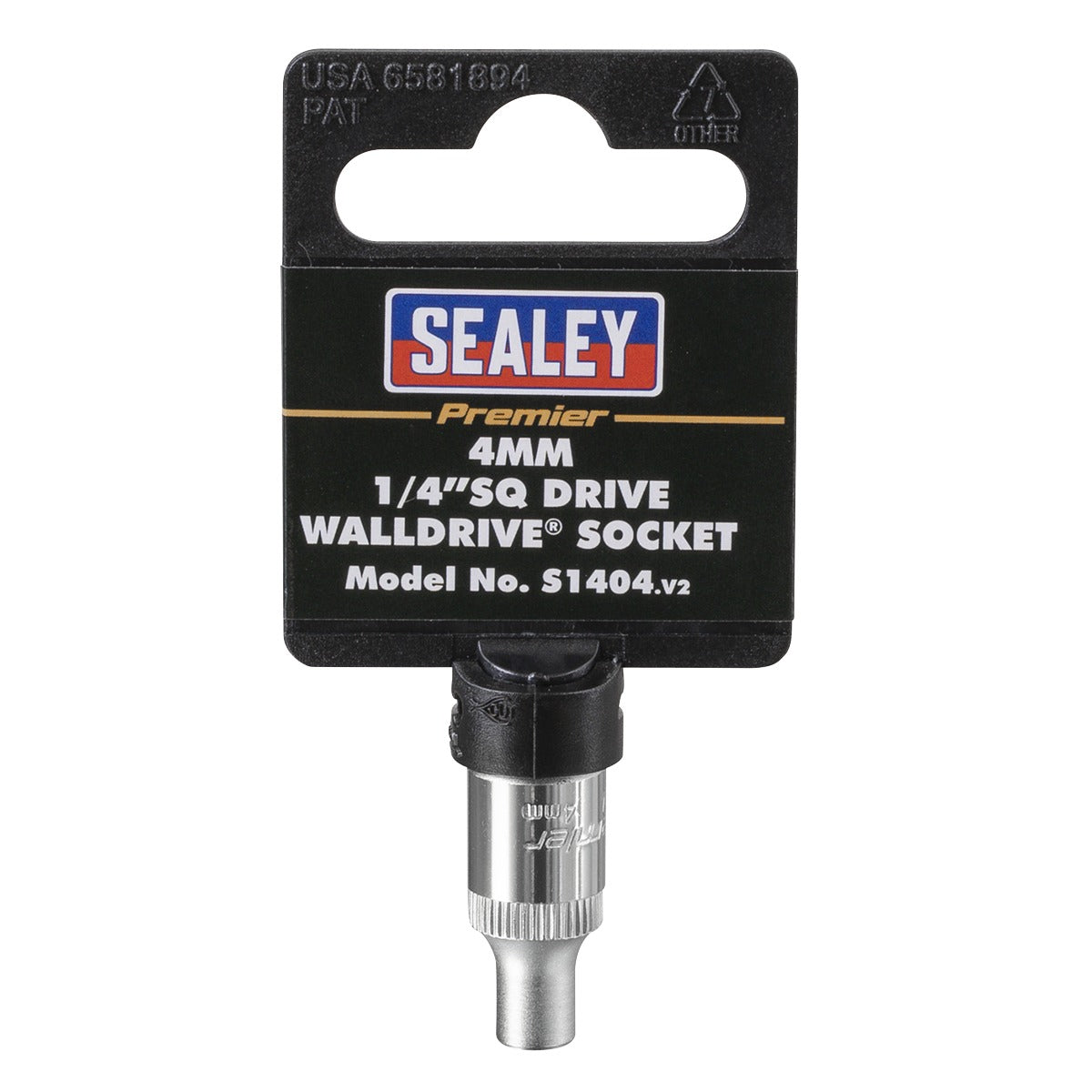 Premier Socket 1/4"Sq Drive 4mm S1404