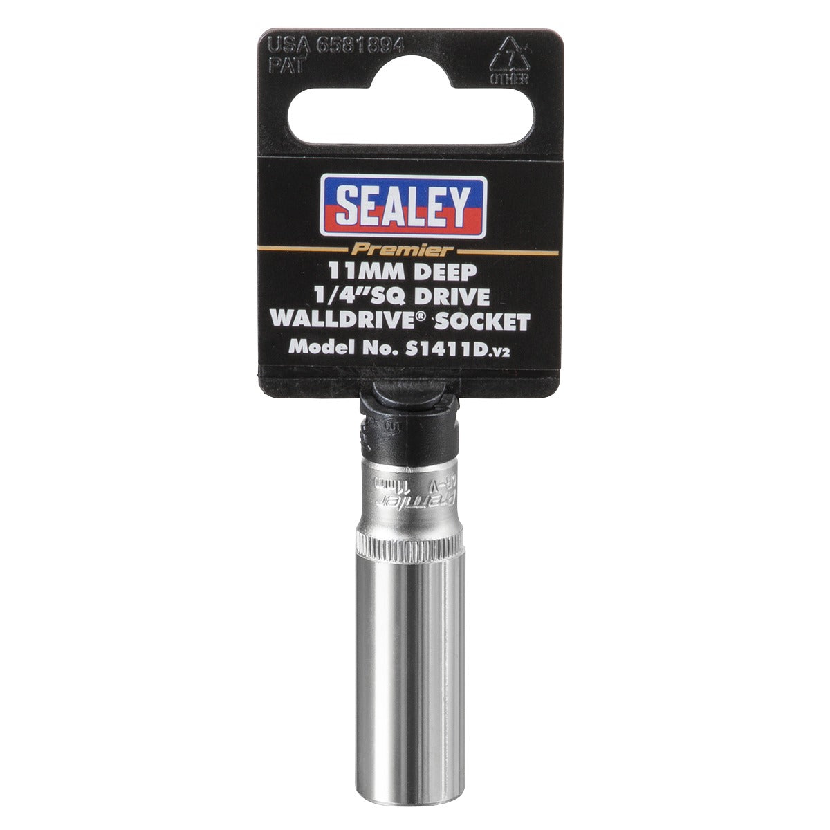 Premier Deep Socket 1/4"Sq Drive 11mm S1411D