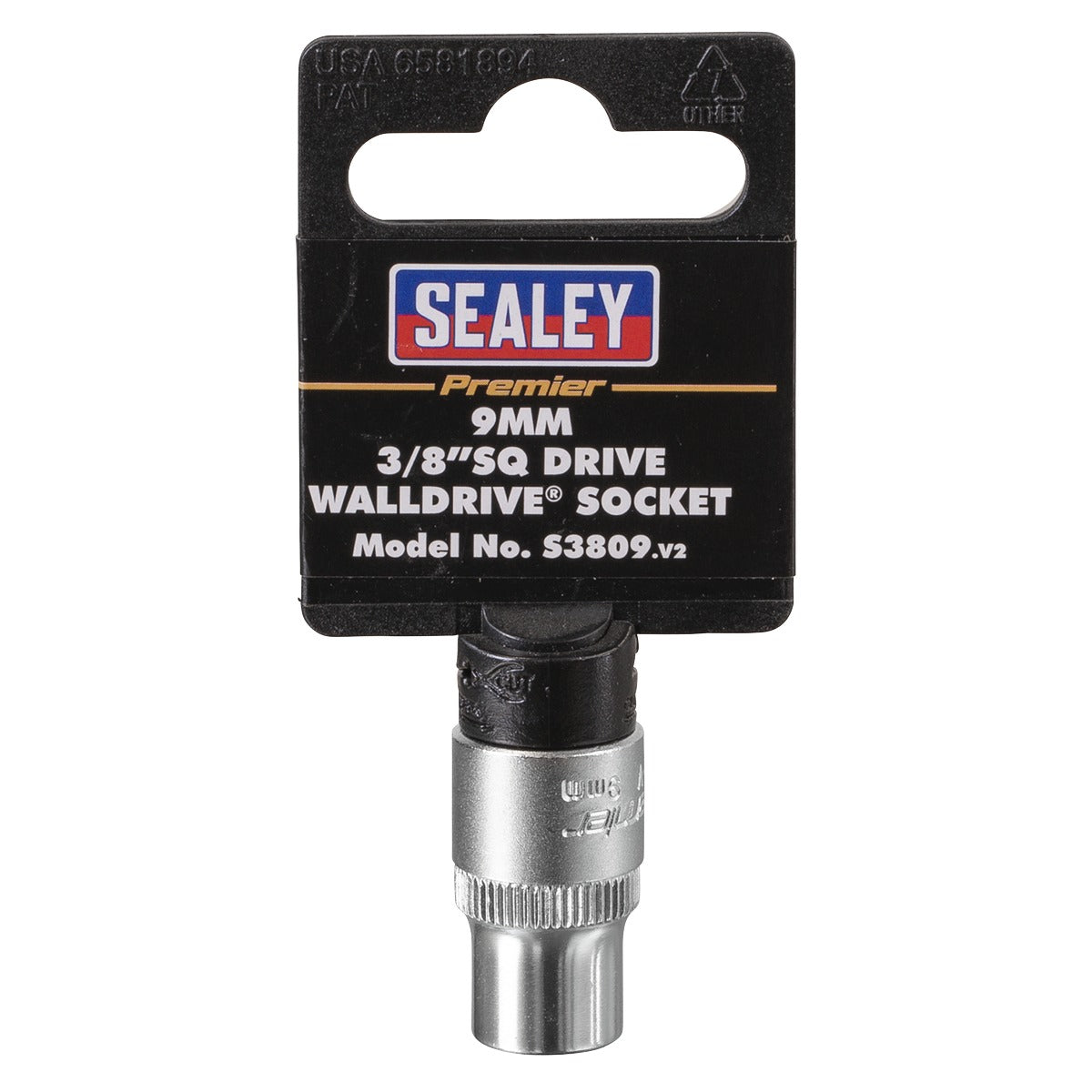 Premier Socket 3/8"Sq Drive 9mm S3809