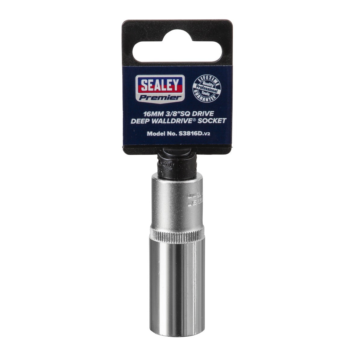 Premier Deep Socket 3/8"Sq Drive 16mm S3816D