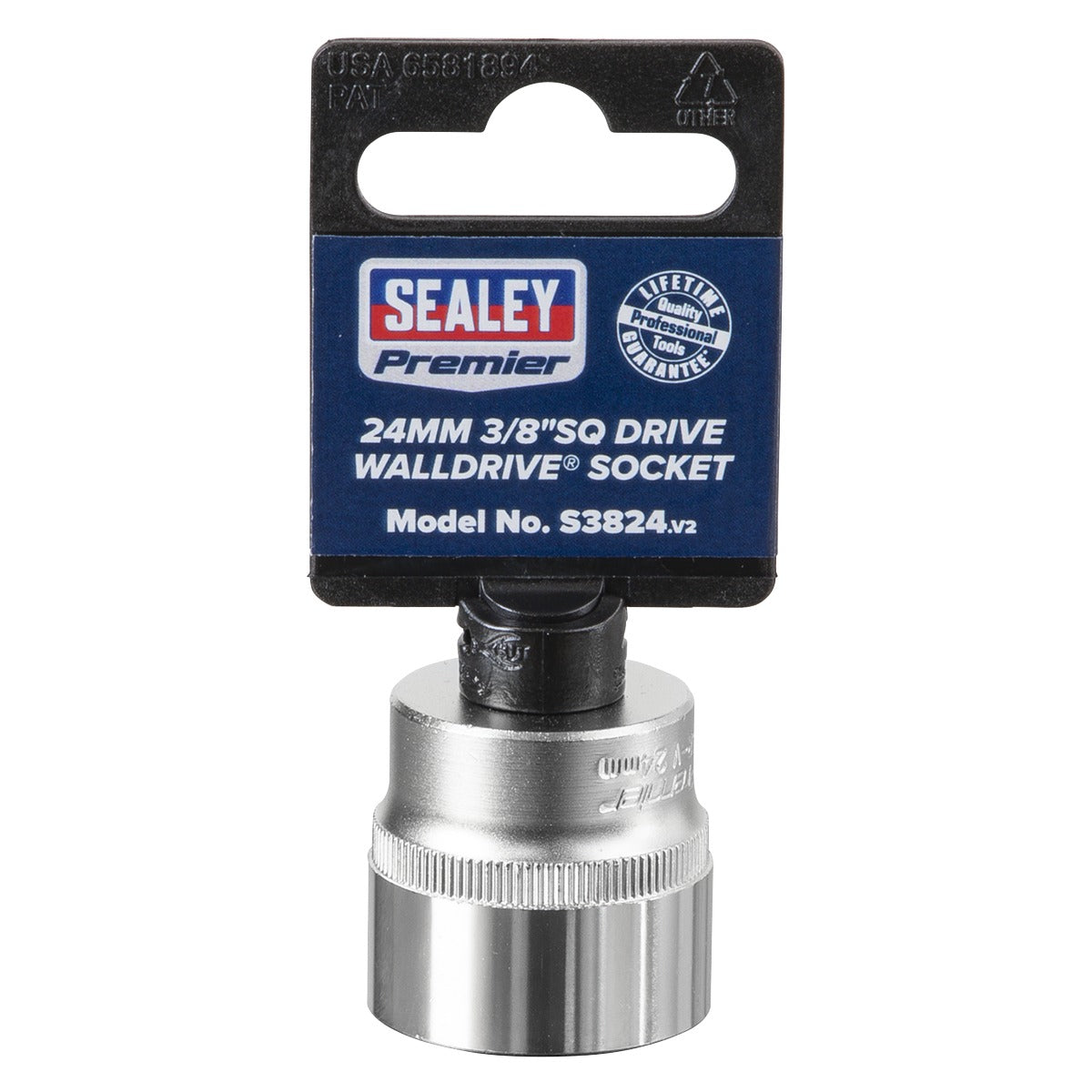 Premier Socket 3/8"Sq Drive 24mm S3824
