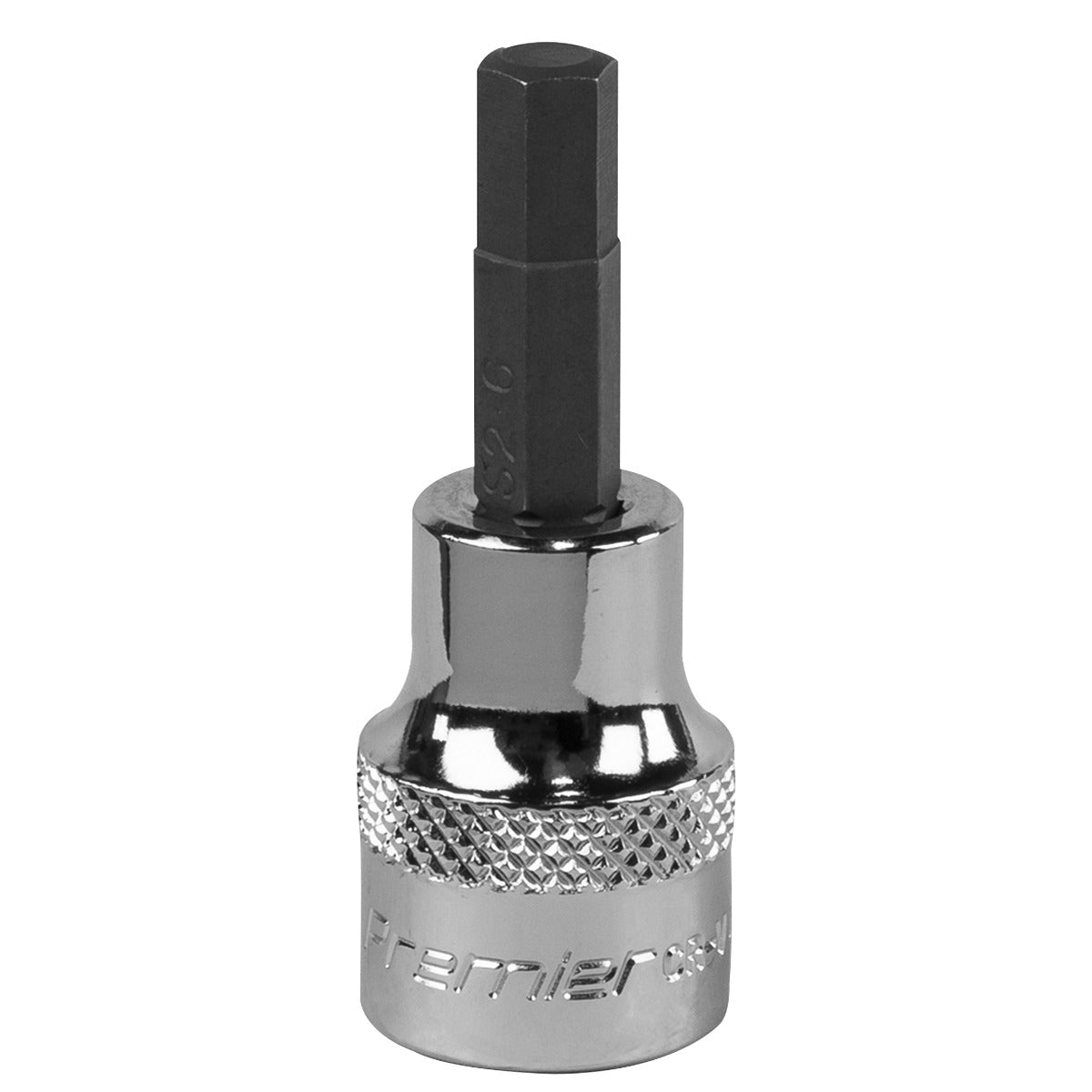 Premier Hex Socket Bit 3/8"Sq Drive 6mm SBH009