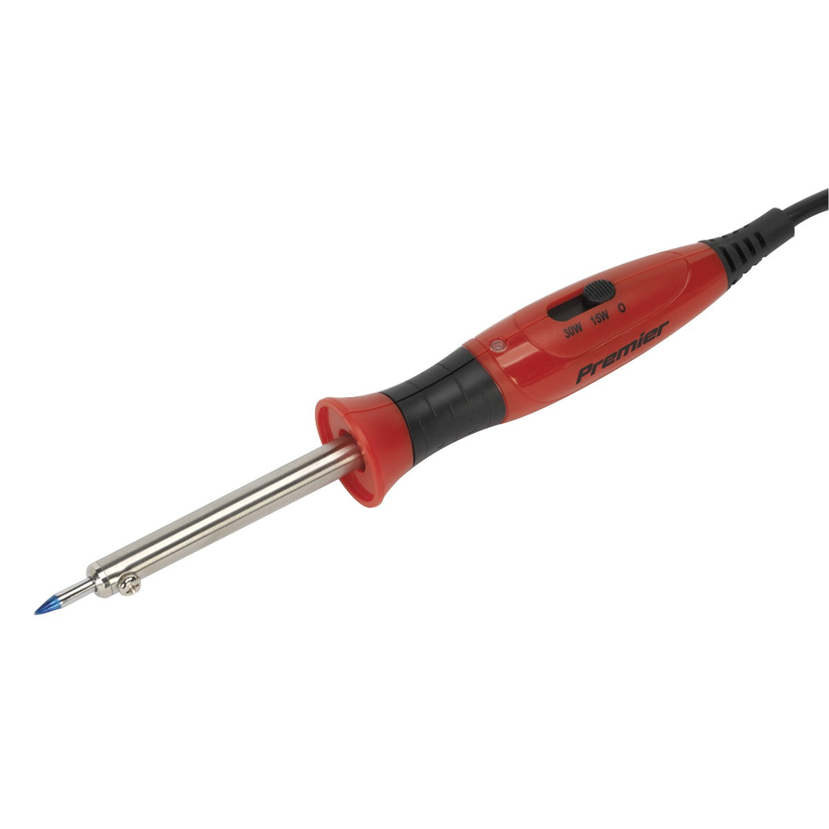 Premier Dual Wattage Professional Soldering Iron with Long-Life Tip 15/30W/230V SD1530