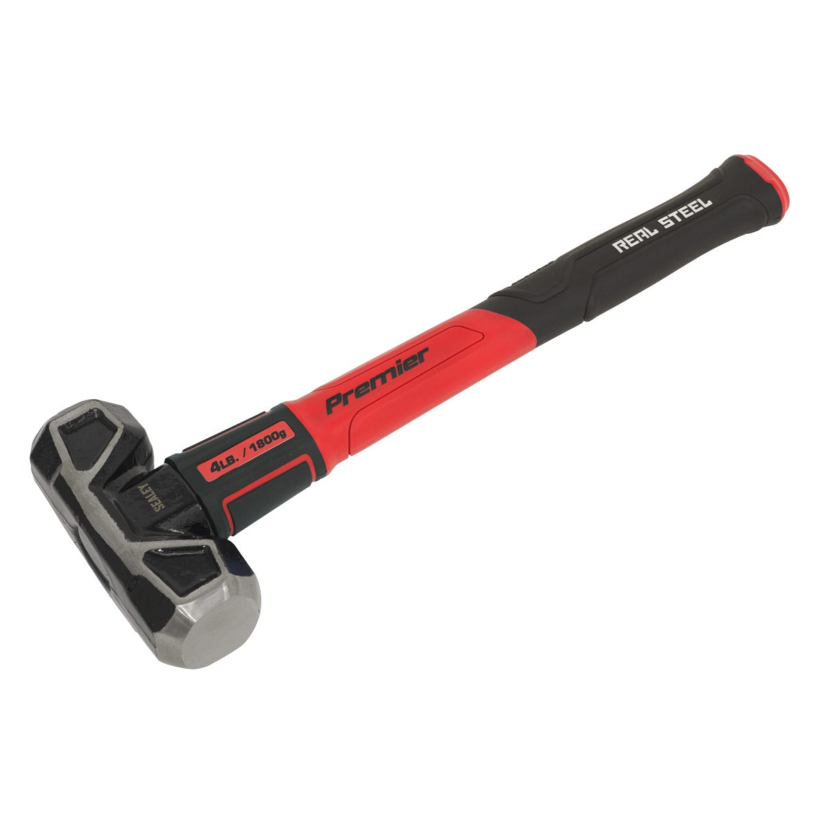 Premier Short Handle Sledge Hammer with Fibreglass Shaft 4lb SLHG04