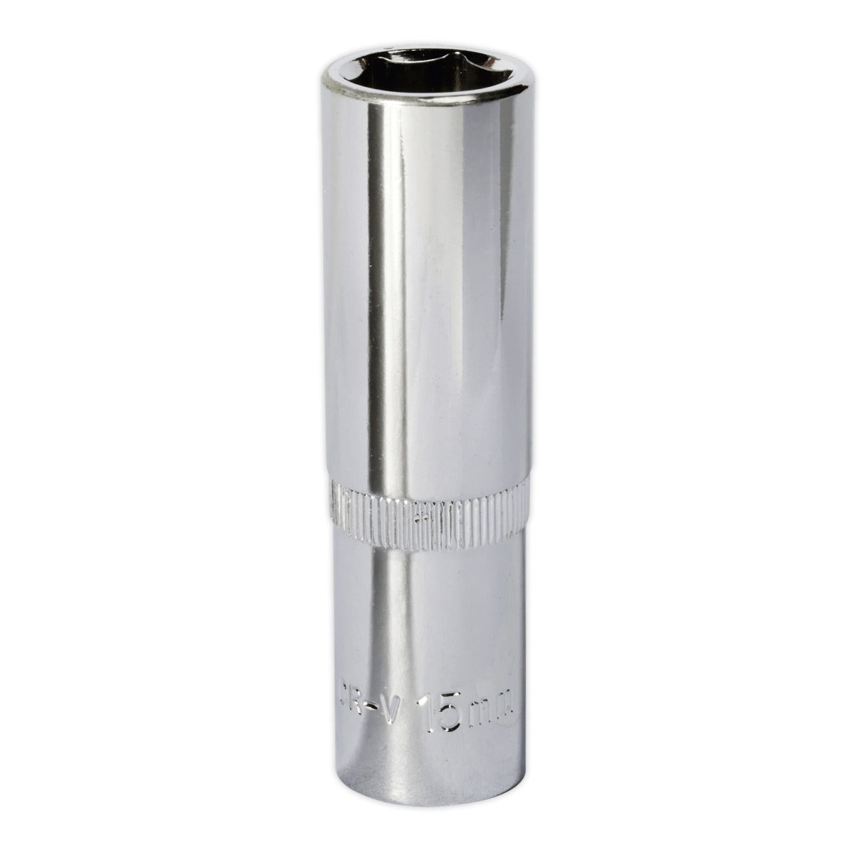 Premier Fully Polished Deep Socket 1/2"Sq Drive 15mm SP1215D