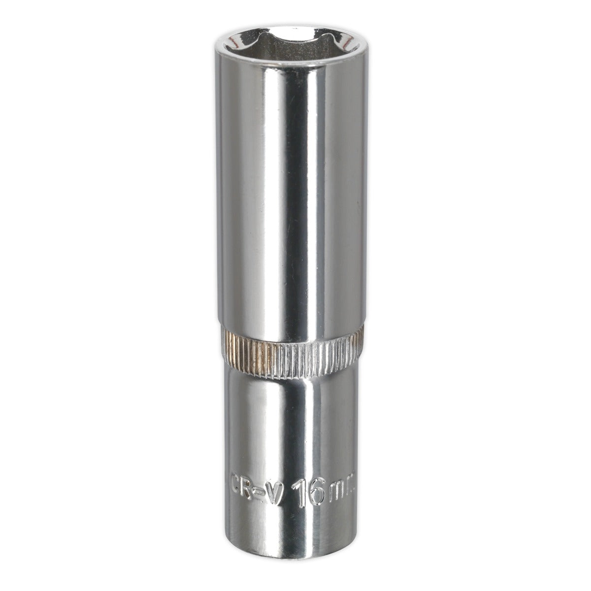 Premier Fully Polished Deep Socket 1/2"Sq Drive 16mm SP1216D