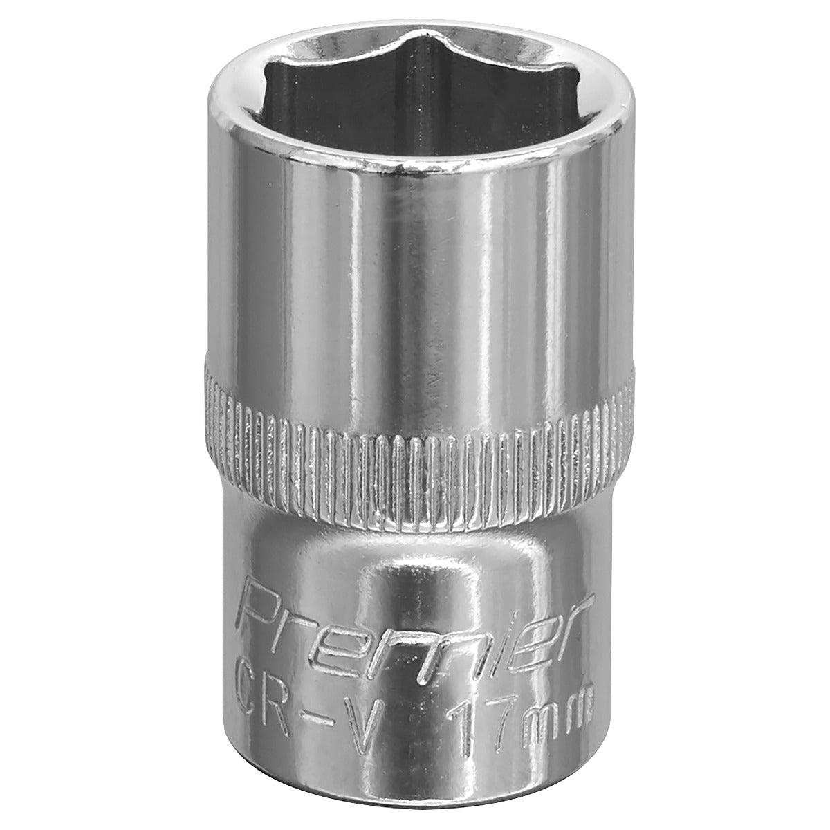 Premier Fully Polished Socket 1/2"Sq Drive 17mm SP1217