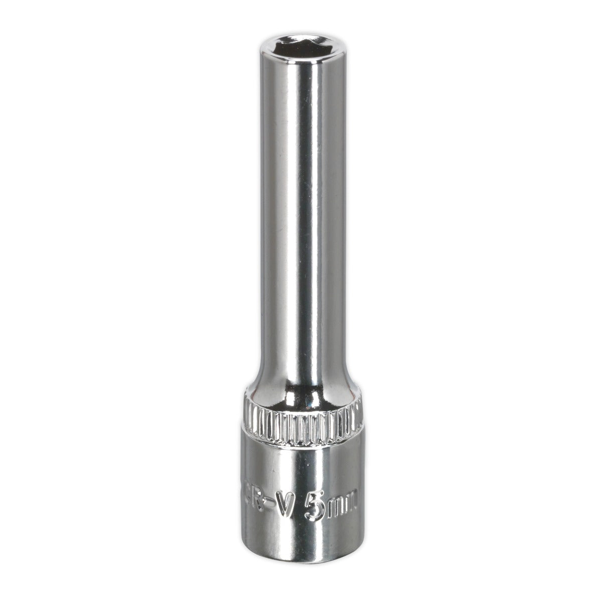 Premier Fully Polished Deep Socket 1/4"Sq Drive 5mm SP1405D