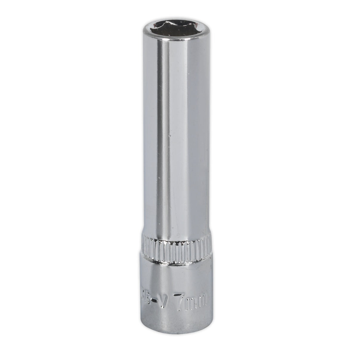 Premier Fully Polished Deep Socket 1/4"Sq Drive 7mm SP1407D