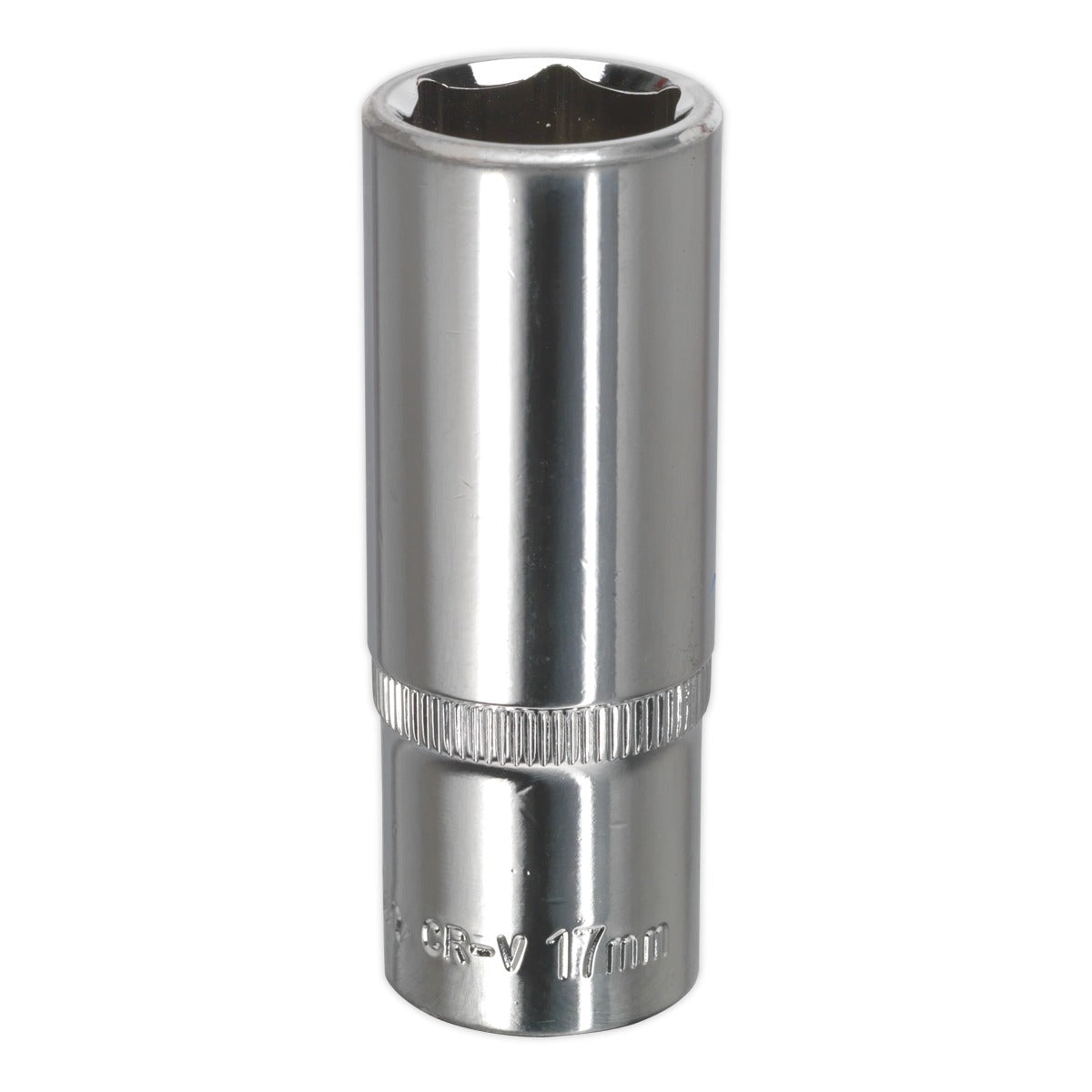 Premier Fully Polished Deep Socket 3/8"Sq Drive 17mm SP3817D