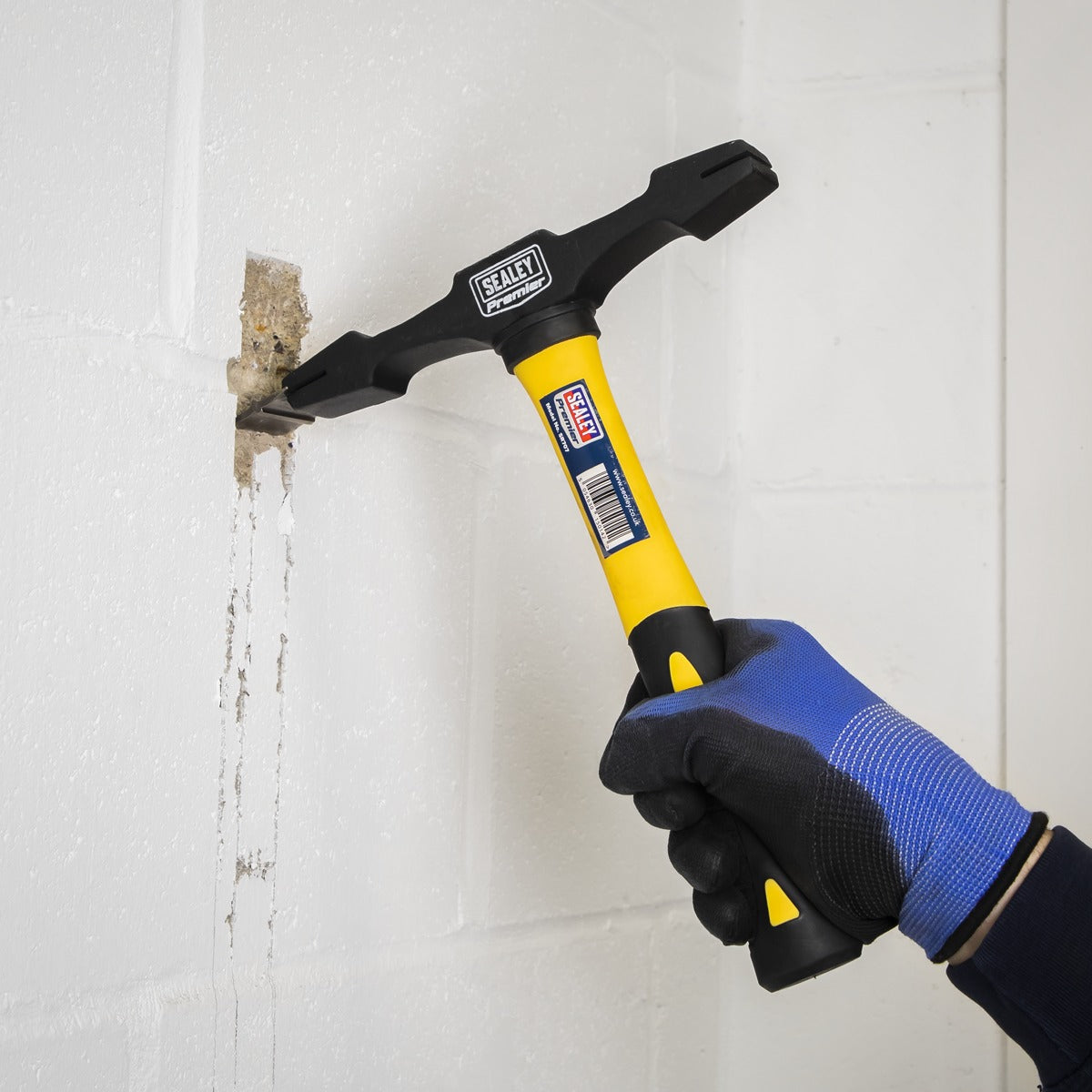 Premier Double Ended Scutch Hammer with Fibreglass Handle SR707