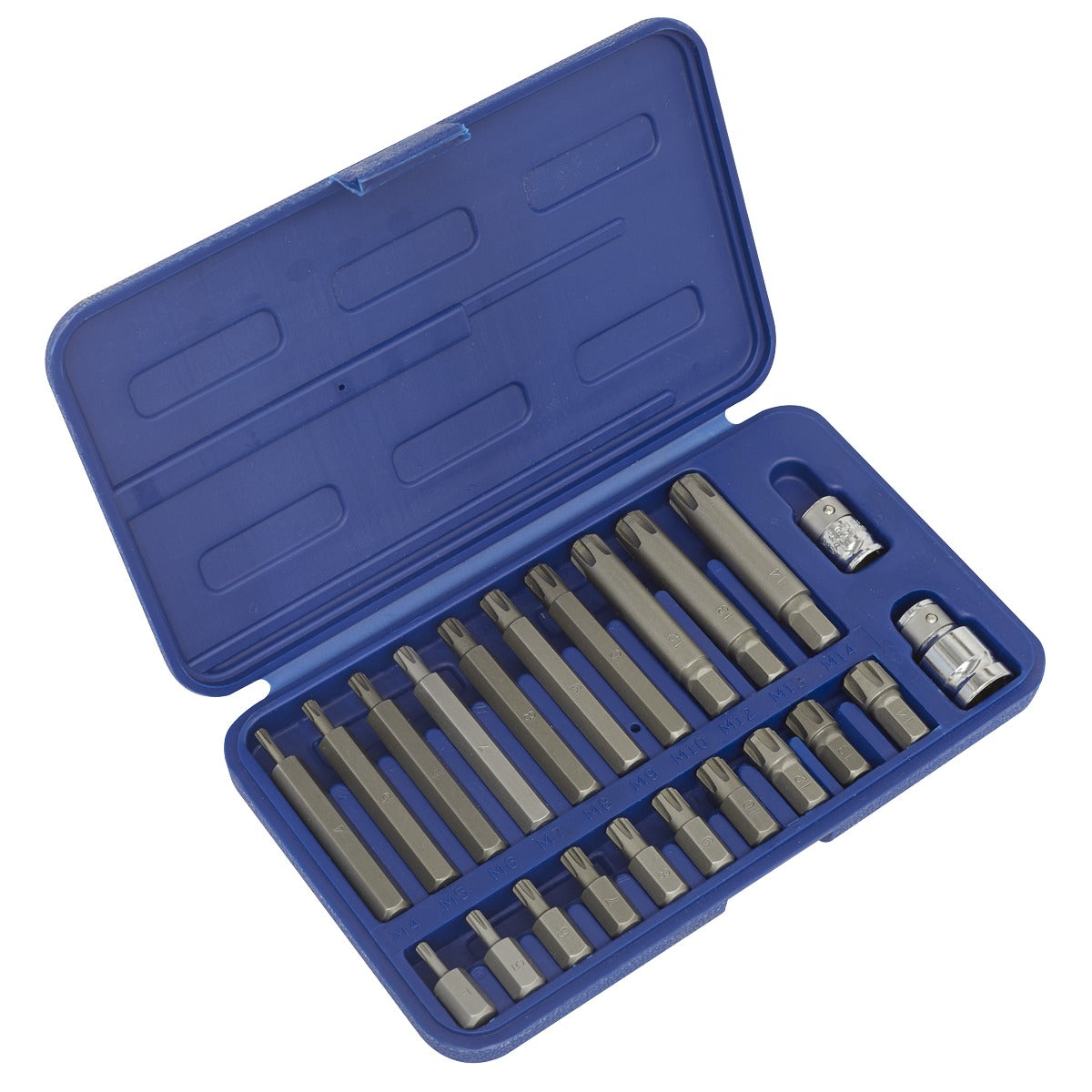 Premier Ribe Bit Set 3/8" & 1/2"Sq Drive 22pc SX105