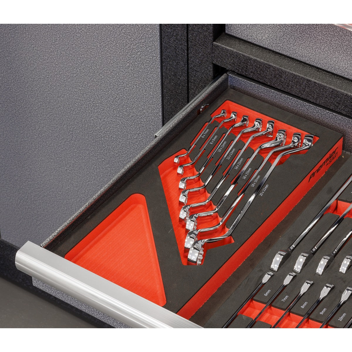 Premier Deep Offset Spanner Set with Tool Tray 8pc TBT51