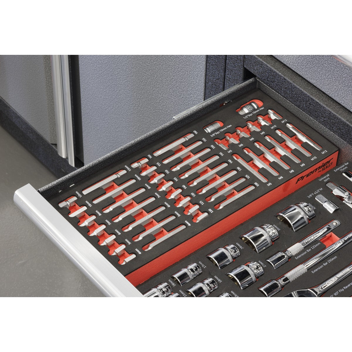 Premier TRX-Star, Hex & Spline Bit Set with Tool Tray 44pc TBT60