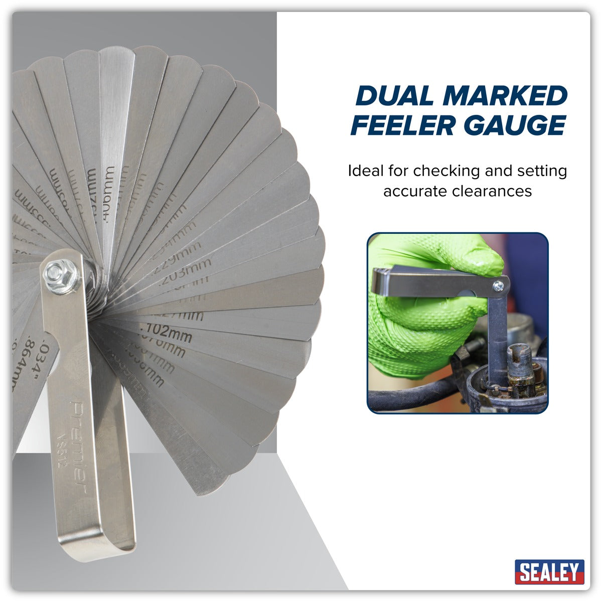 Premier Dual Marked Feeler Gauge 35 Blade VS512