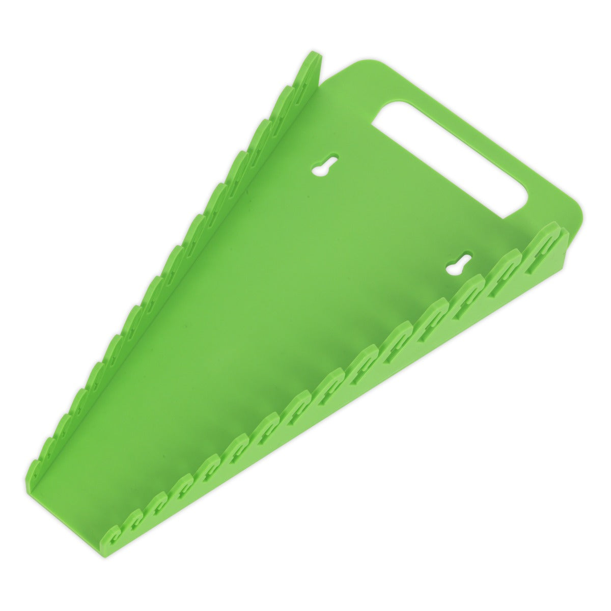 Premier Spanner Rack Capacity 15 Spanners - Hi-Vis Green WR08HV